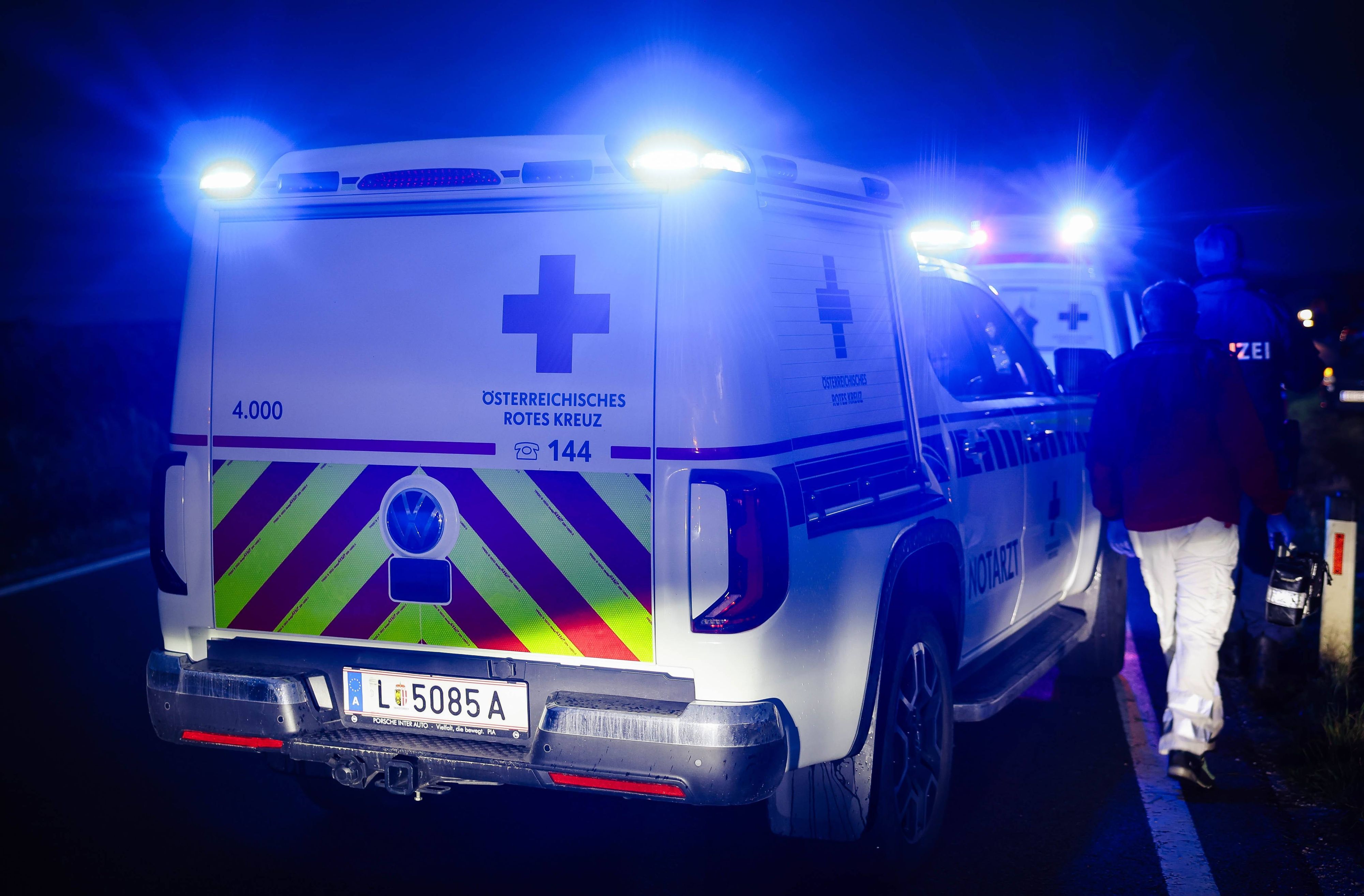 Der Mann wurde ins Spital gebracht.