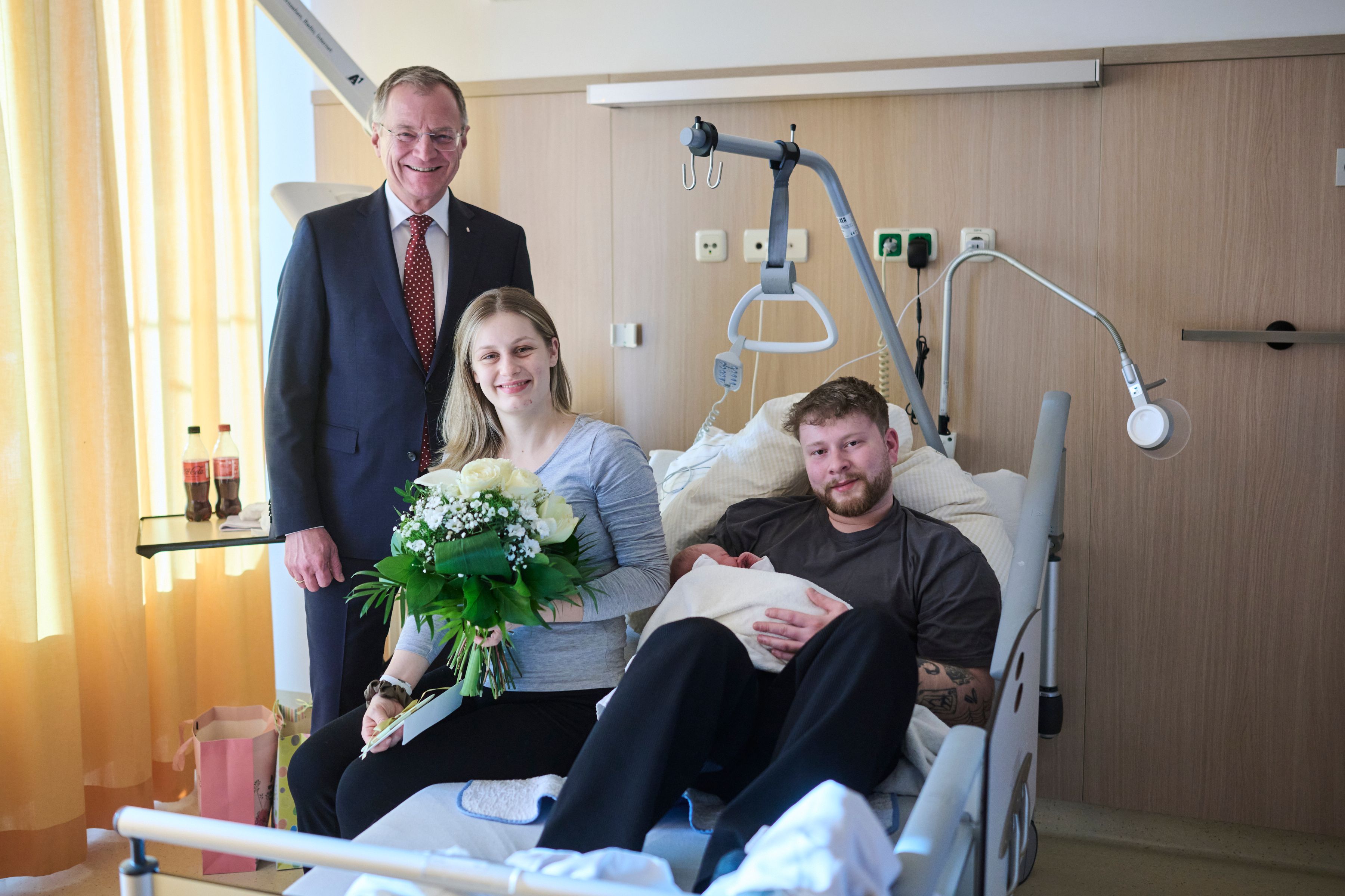 Heute.at - Exakt um 0 Uhr – OÖ-Neujahrsbaby legt Punktlandung hin