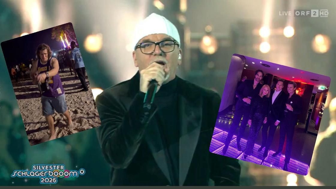 Heute.at - DJ Ötzi, Camora, Lugner – so feierten sie ins neue Jahr