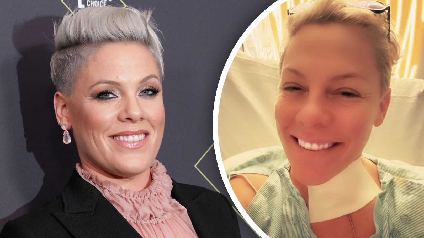 Heute.at - Schwere OP! Sängerin Pink meldet sich aus Krankenhaus