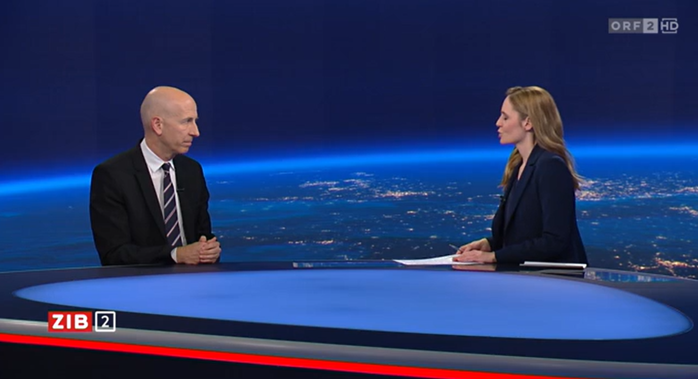 Nationalbank-Gouverneur Martin Kocher war am 2. Jänner 2026 Studiogast in der ORF-