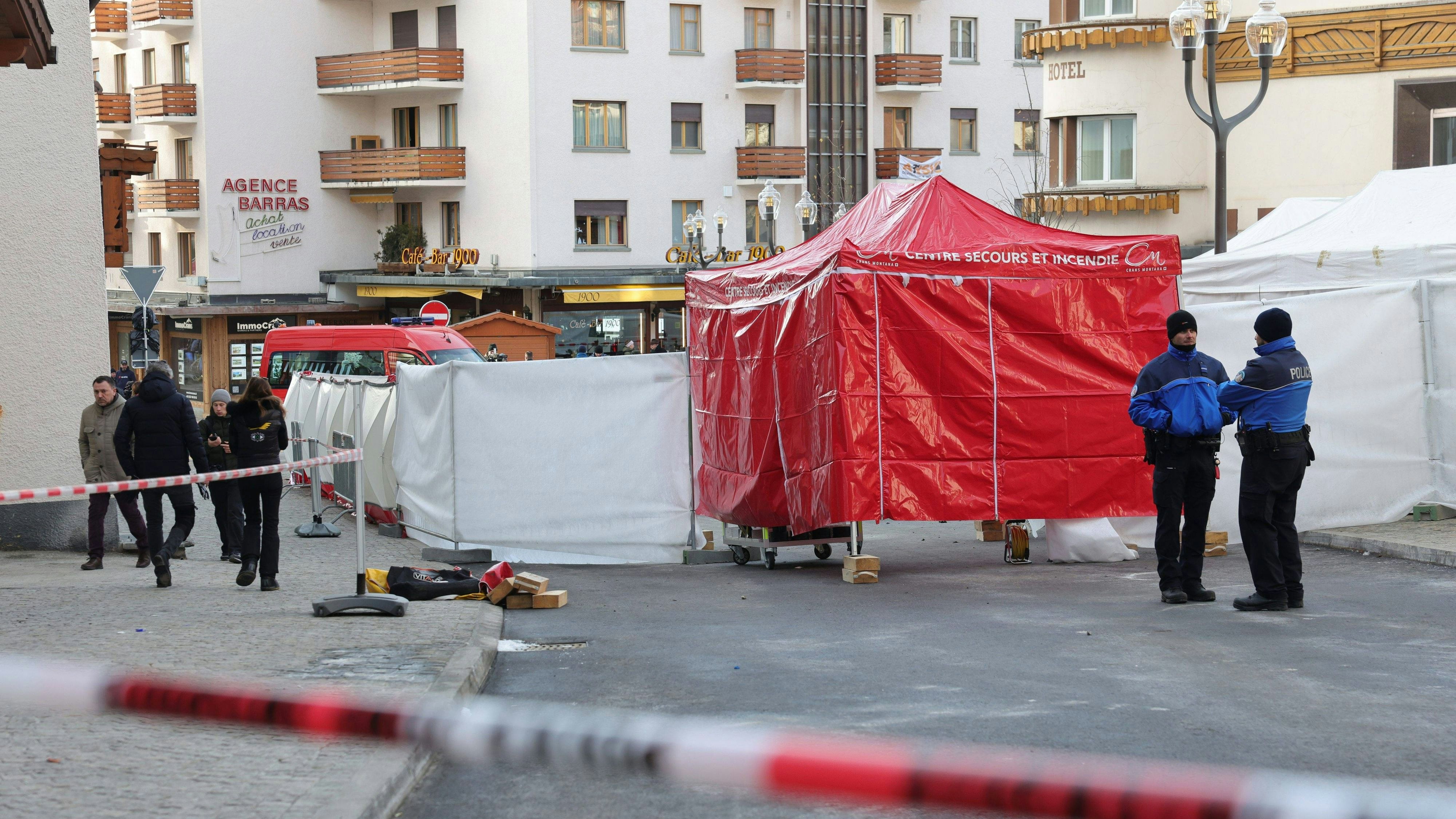 Heute.at - Feuer-Inferno in Crans-Montana: Trauer um jungen Golfer