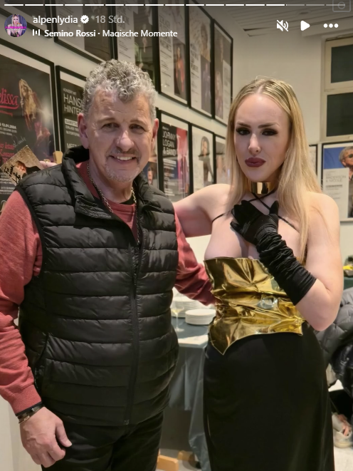 Lydia ist ein großer Semino Rossi Fan.