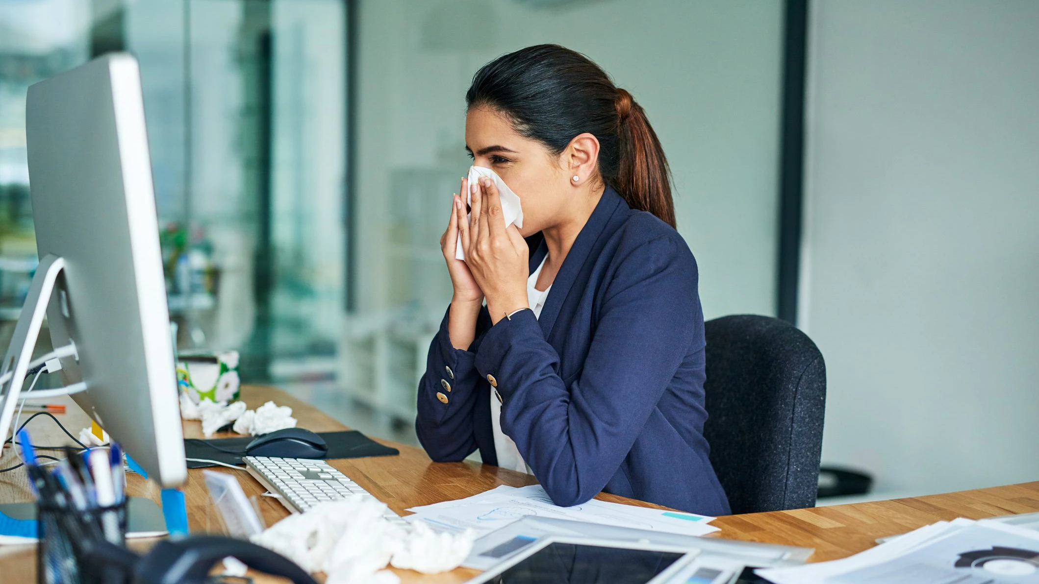 Heute.at - Mehr als jeder Zweite schleppt sich krank in die Arbeit