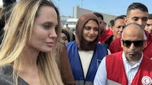 Angelina Jolie besucht Grenzübergang Rafah