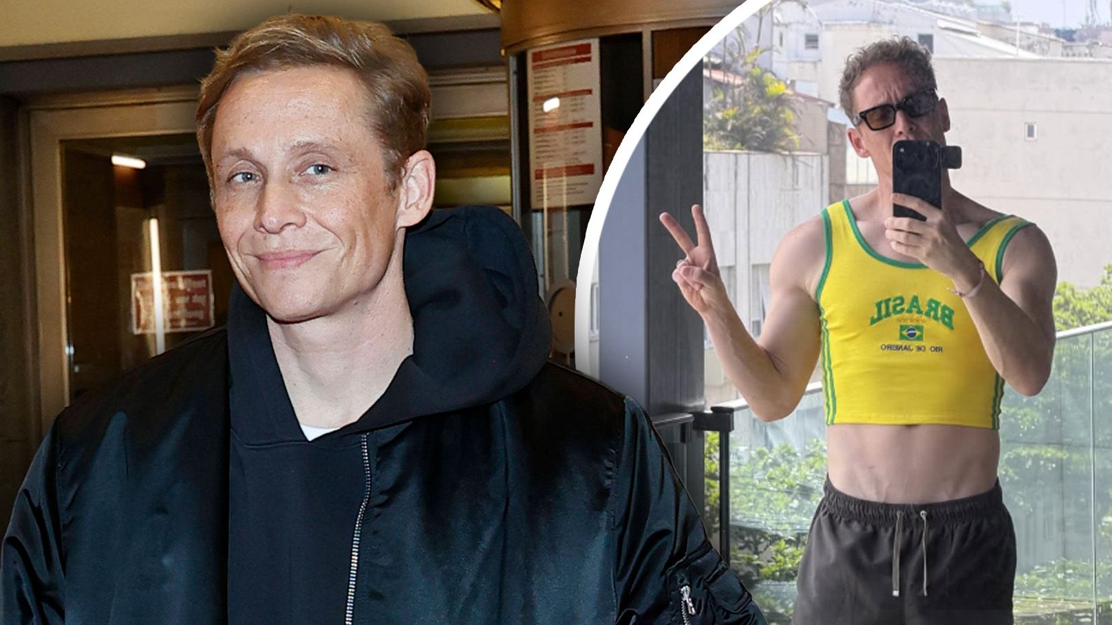 Heute.at - Neuer Trend für Männer? Schweighöfer im Bauchfrei-Shirt