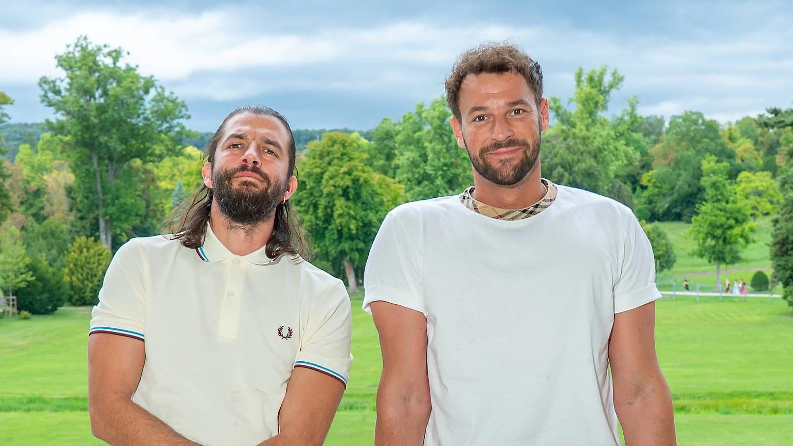Interview und Fototermin mit Pizzera & und Jaus anlässlich neuer Single und im Vorfeld Ihres Konzerts im Schlosspark Schloss Esterhazy im Juli 2026, Eisenstadt, Burgenland, 2.9.2025, -  Paul PIZZERA, Otto JAUS 