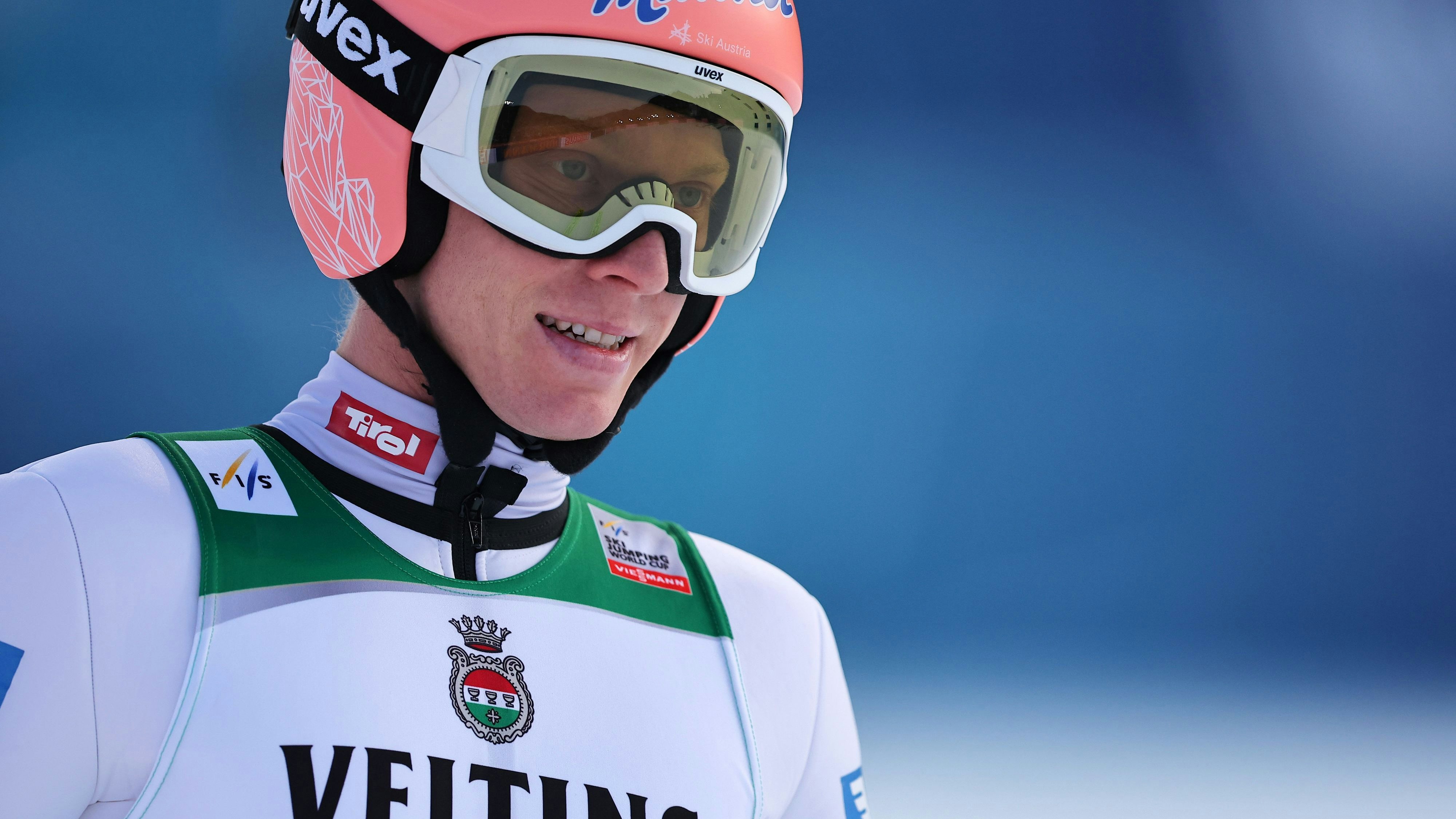 GARMISCH-PARTENKIRCHEN,GERMANY,01.JAN.26 - NORDIC SKIING, SKI JUMPING - FIS World Cup, Four Hills Tournament, large hill, men. Image shows Jan Hoerl (AUT). Photo: GEPA pictures/ Thomas Bachun