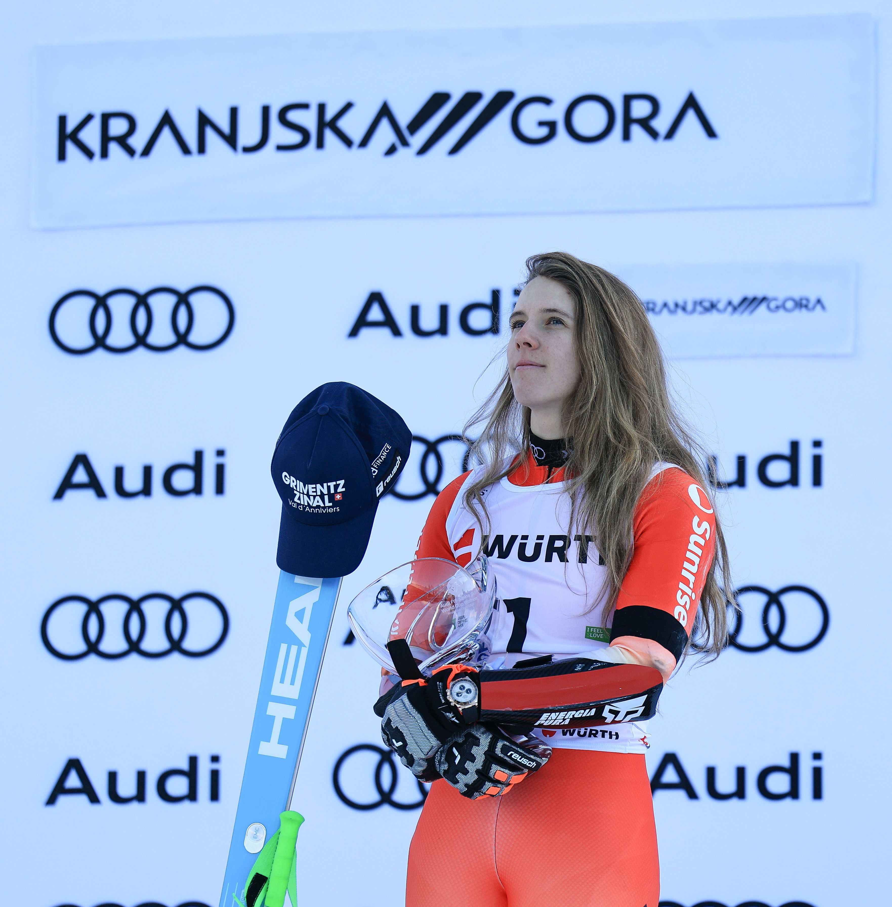 Die Schweizer Top-Läuferin Camille Rast. 