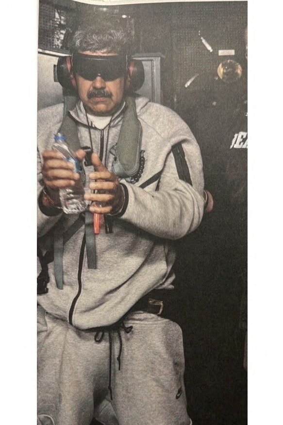 Trump postete auf seinem Kanal Social Truth dieses Foto von Maduro