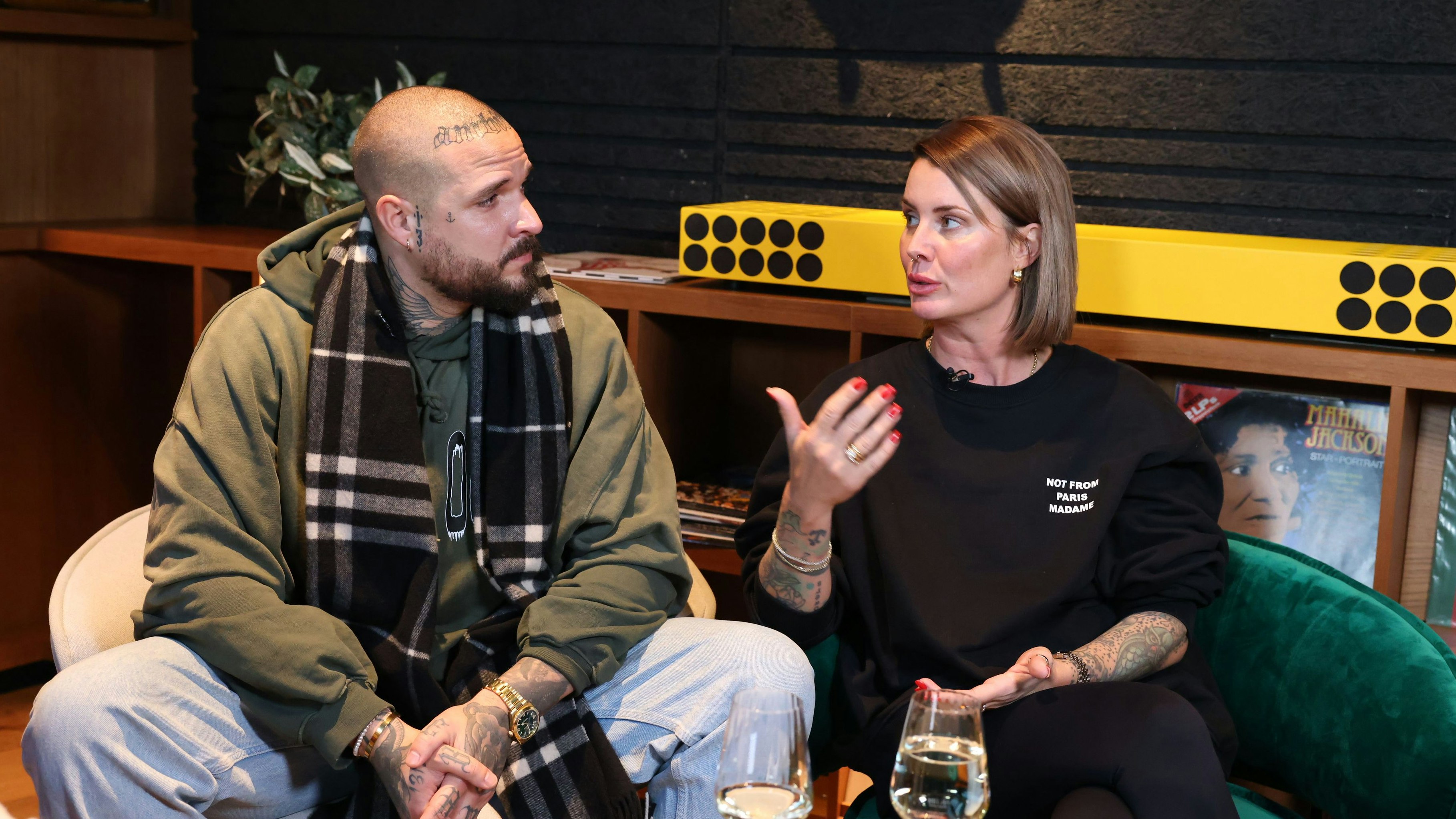 Zico und Pia im "Heute"-Talk.