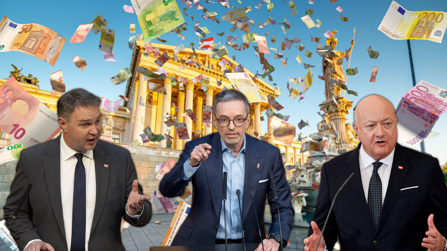 Heute.at - Geld-Check: ÖVP-Schulden explodieren, FPÖ gut bei Kasse