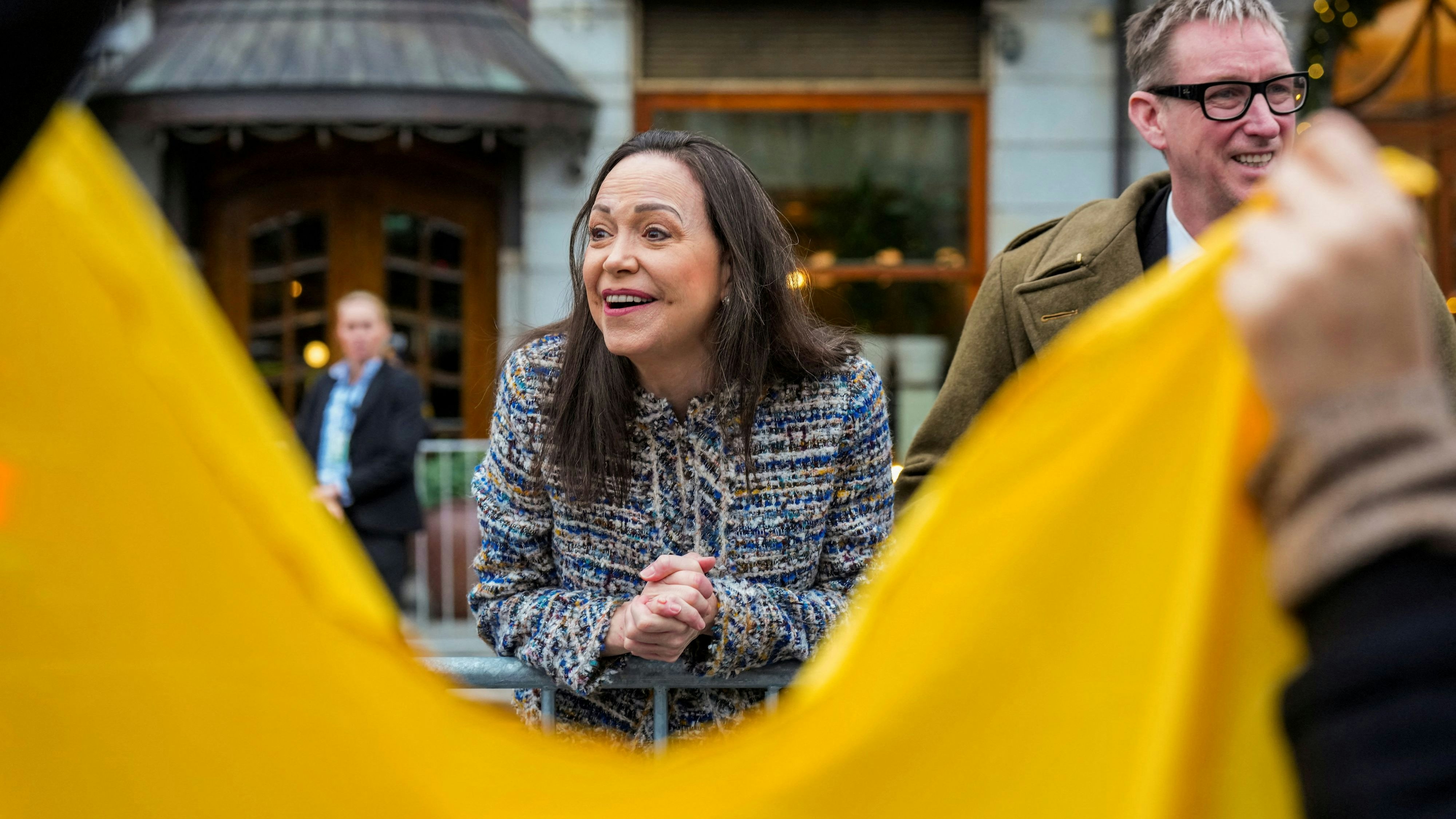 Friedensnobelpreisträgerin Maria Corina Machado machte sich Hoffnungen auf die Macht, Trump ließ sie abblitzen