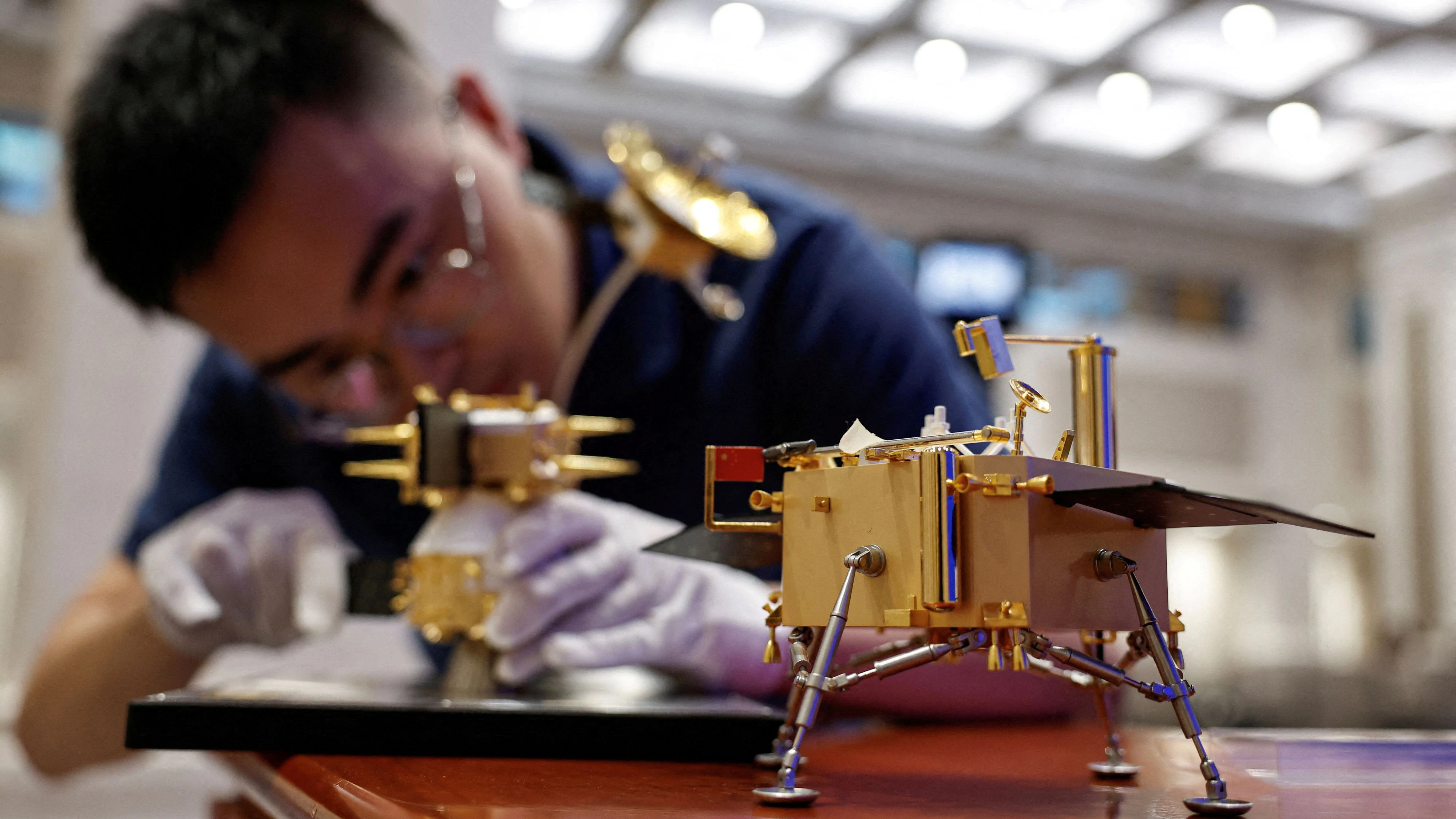 Die USA und China liefern sich auch ein neues Wettrennen um den Mond