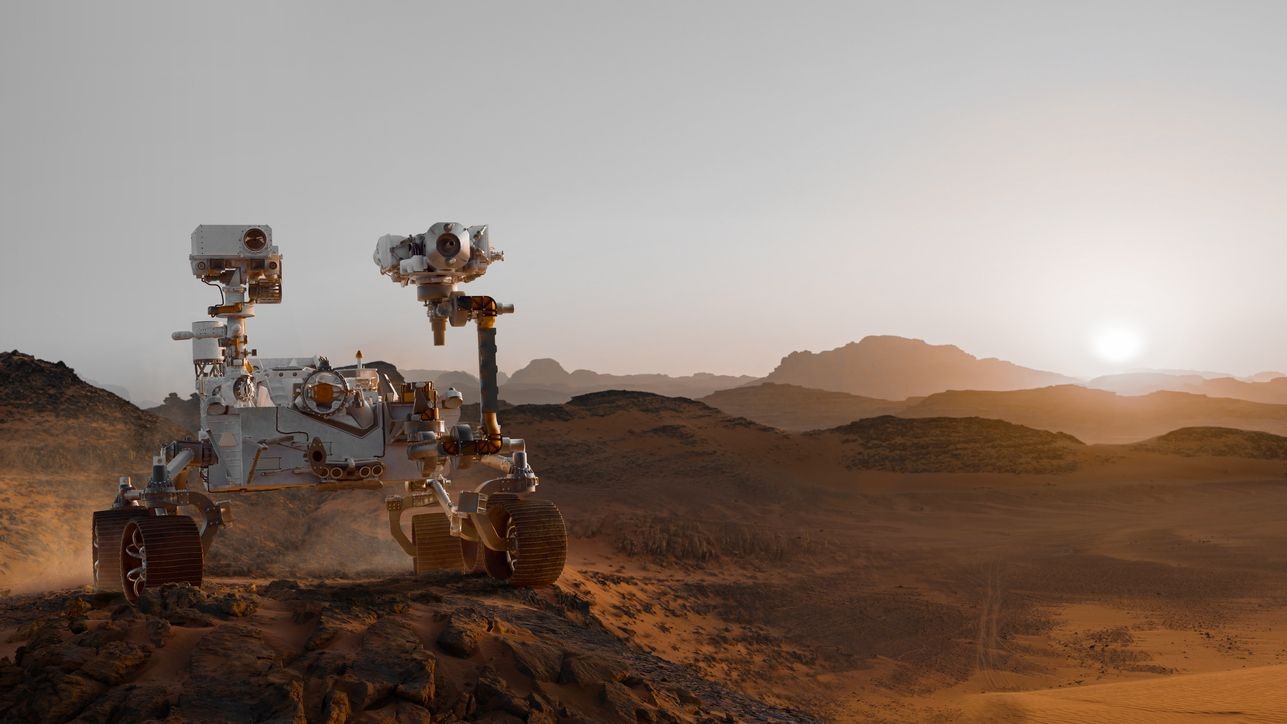 Mit den Marsrovern Curiosity und Perseverance erkundete die NASA den Mars