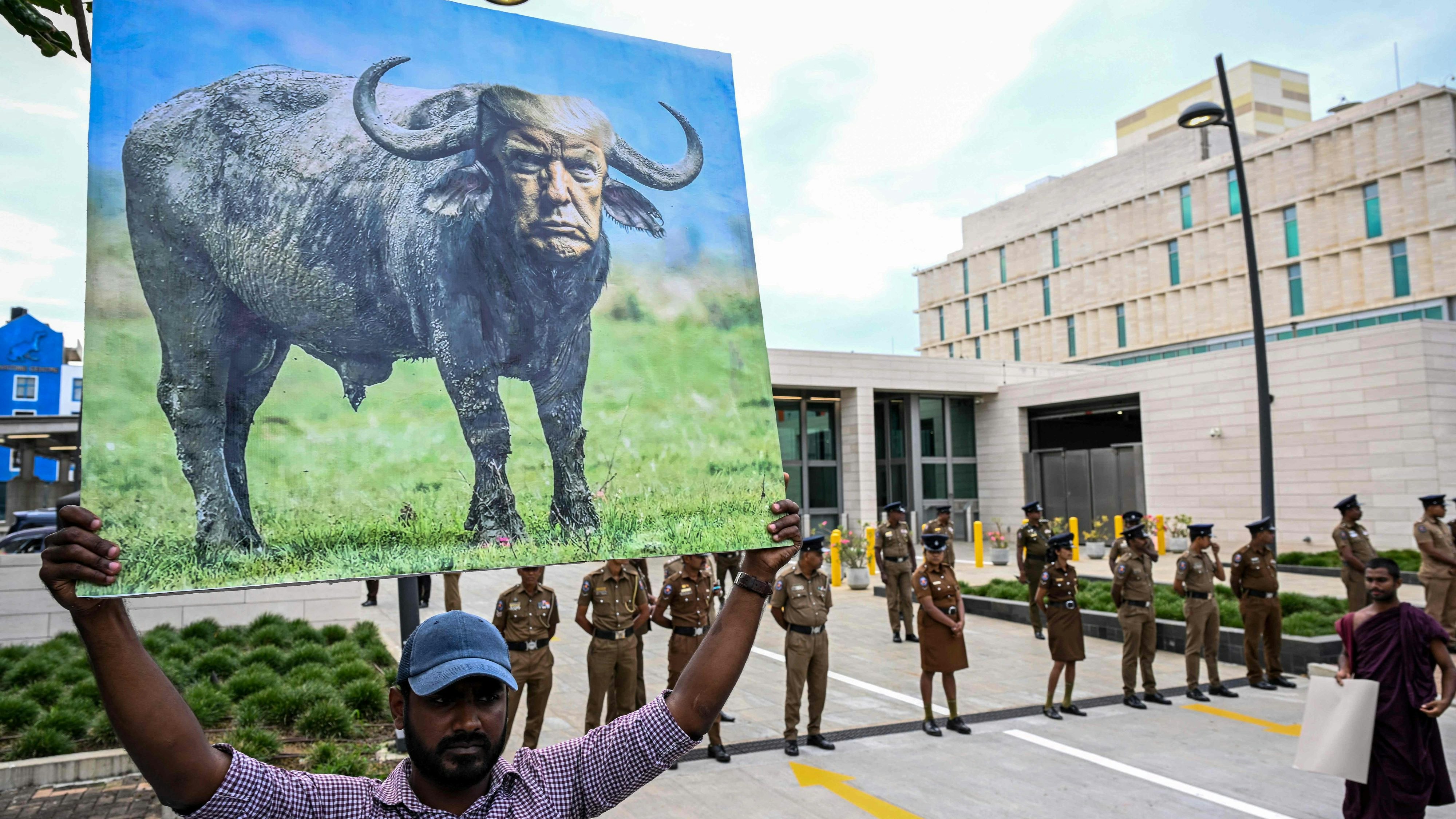 die Insel steht vor dem Fall, die USA zündeln