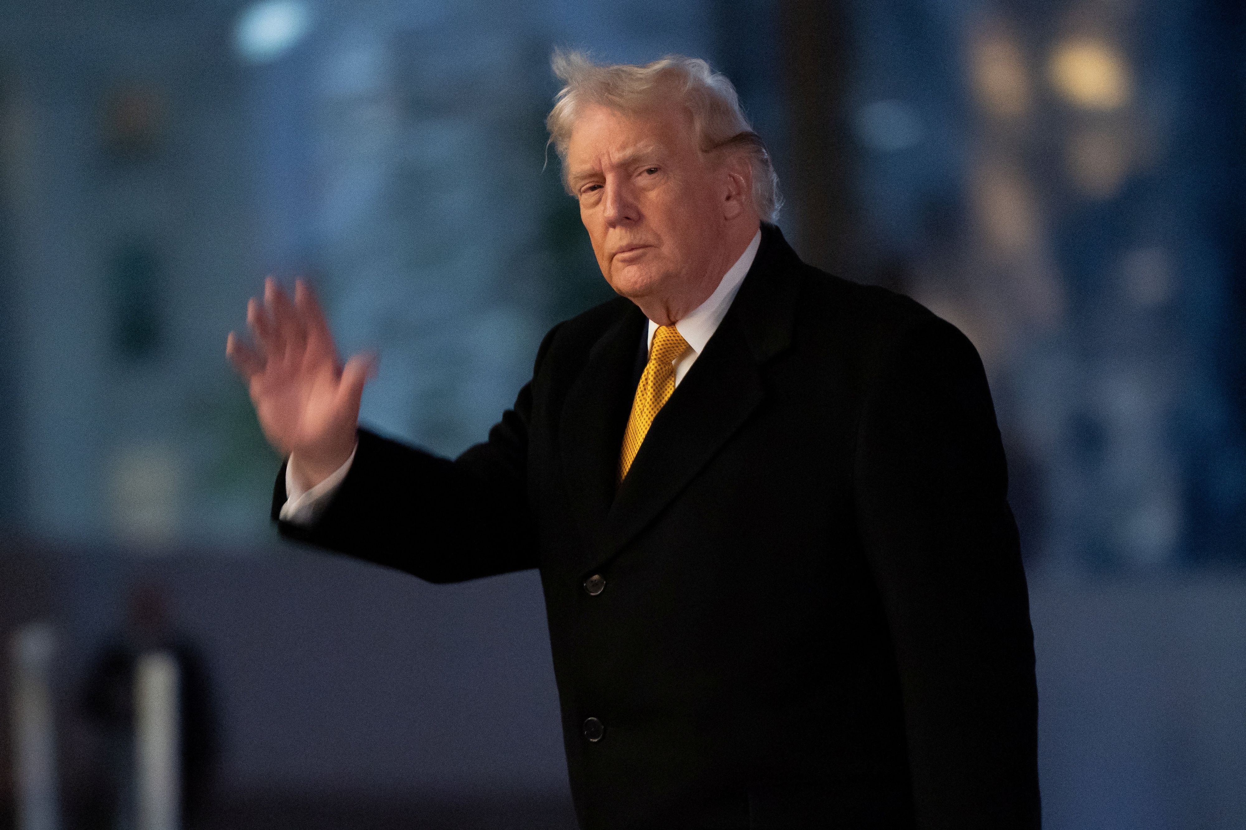 US-Präsident Donald Trump bekräftigte am Sonntag seine Aussagen rund um Grönland.