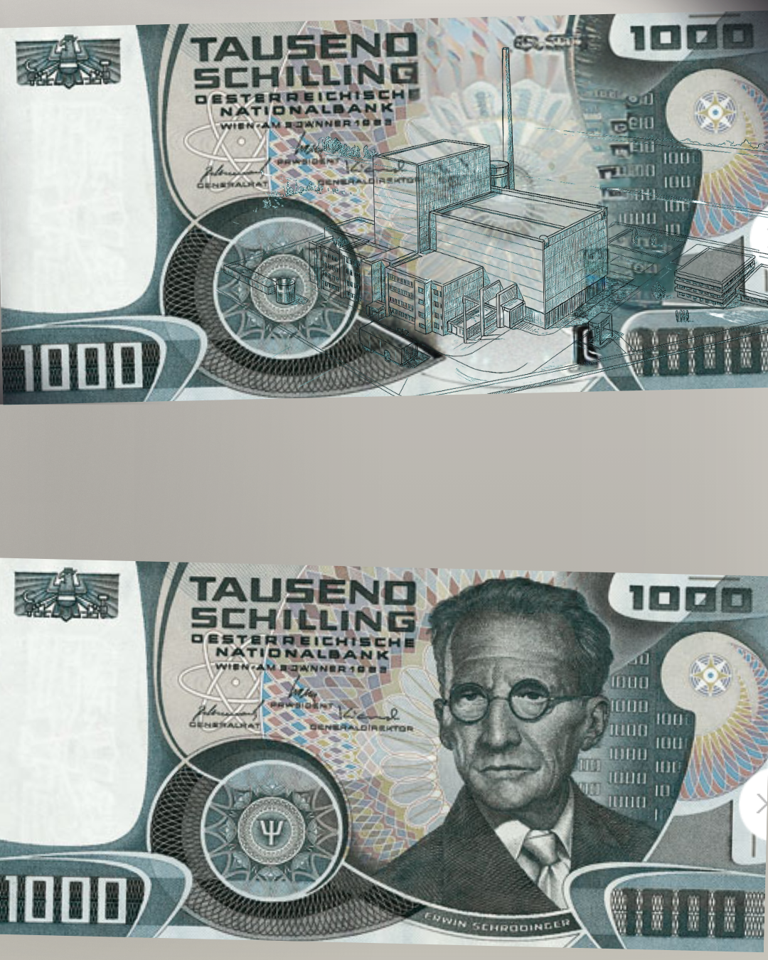 Heute.at - AKW Zwentendorf wäre fast auf Geldschein gelandet