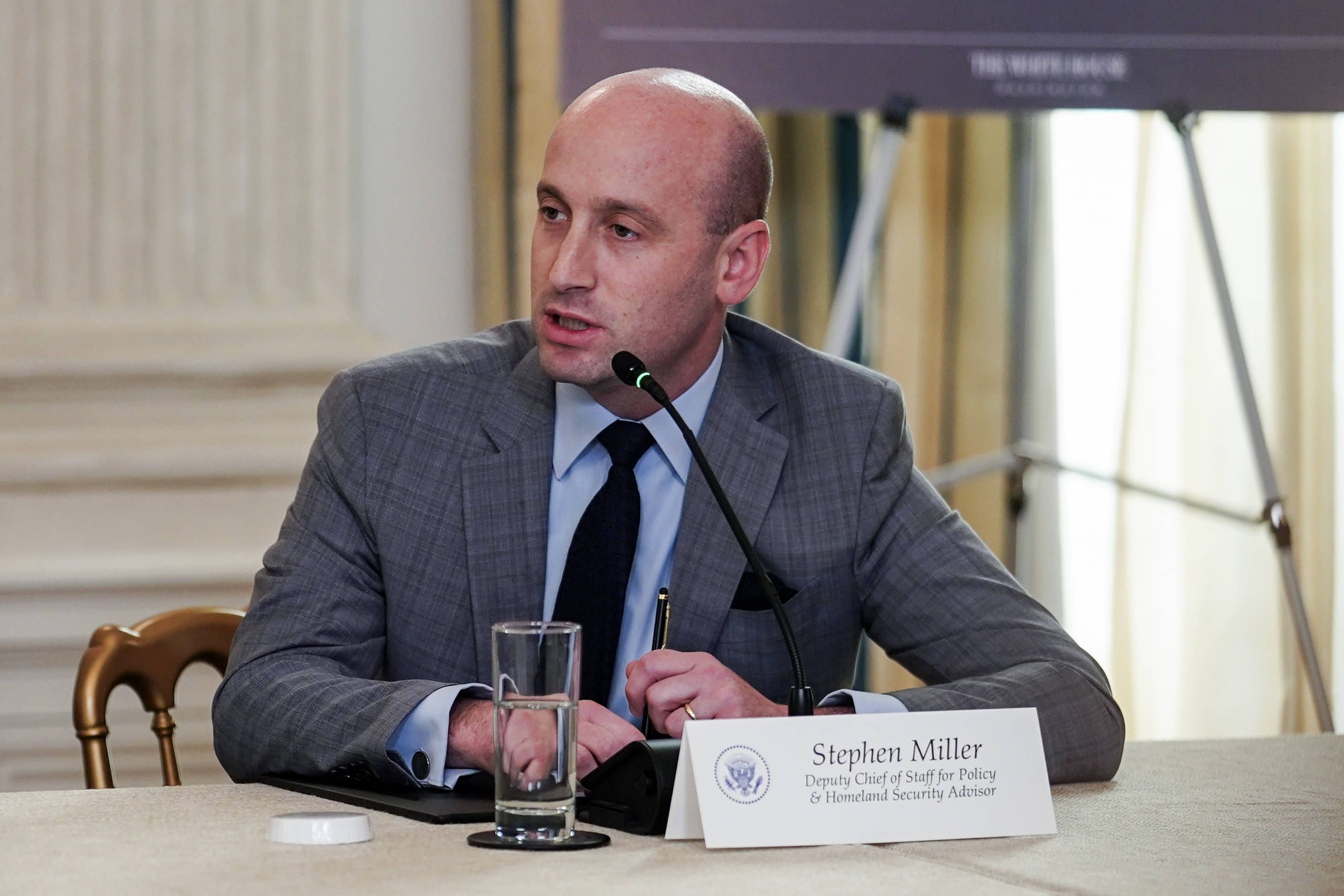 Der Vize-Stabschef im Weißen Haus, Stephen Miller, hat Dänemarks Anspruch auf Grönland infrage gestellt.