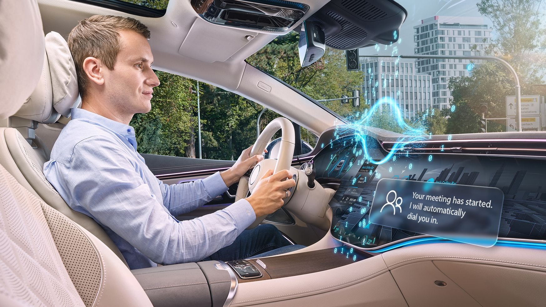 Mit dem neuen KI-gesteuerten Cockpit von Bosch wandelt sich das Fahrzeug von einem einfachen Transportmittel zu einem intelligenten, lernenden Partner, der Routinen, Vorlieben und Kontexte des Fahrers versteht.