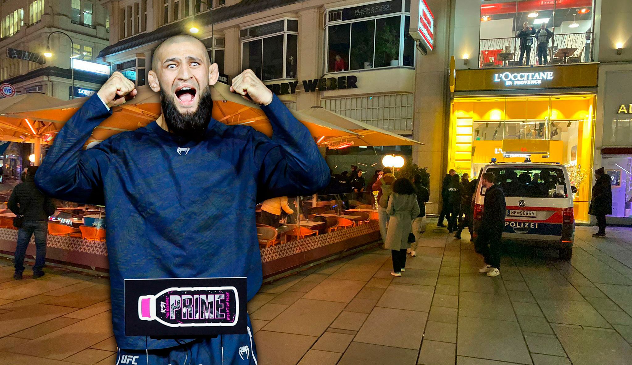 Heute.at - UFC-Kämpfer Chimaev sorgt für Polizei-Einsatz in Wien