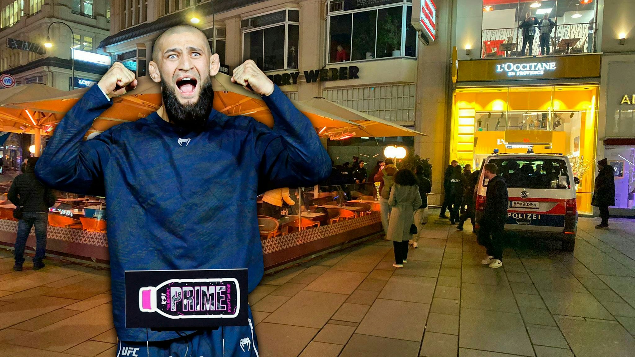 Heute.at - UFC-Kämpfer Chimaev sorgt für Polizei-Einsatz in Wien