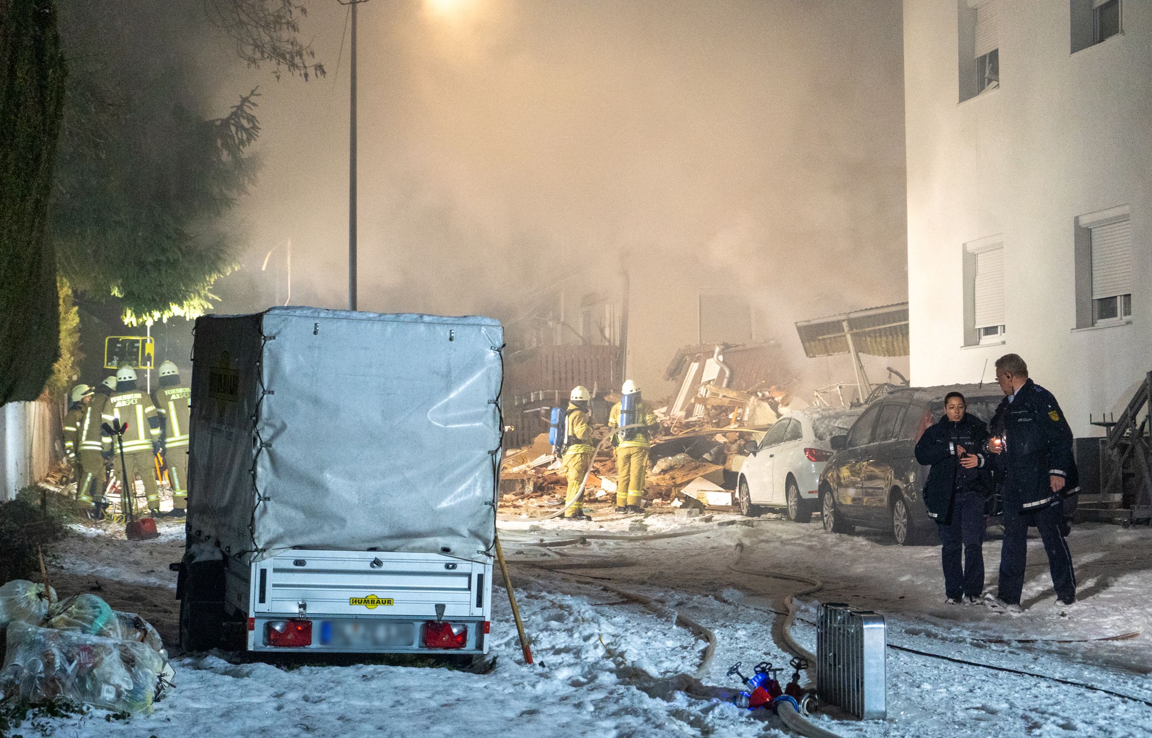 Heute.at - Haus nach Explosion eingestürzt – Familie tot