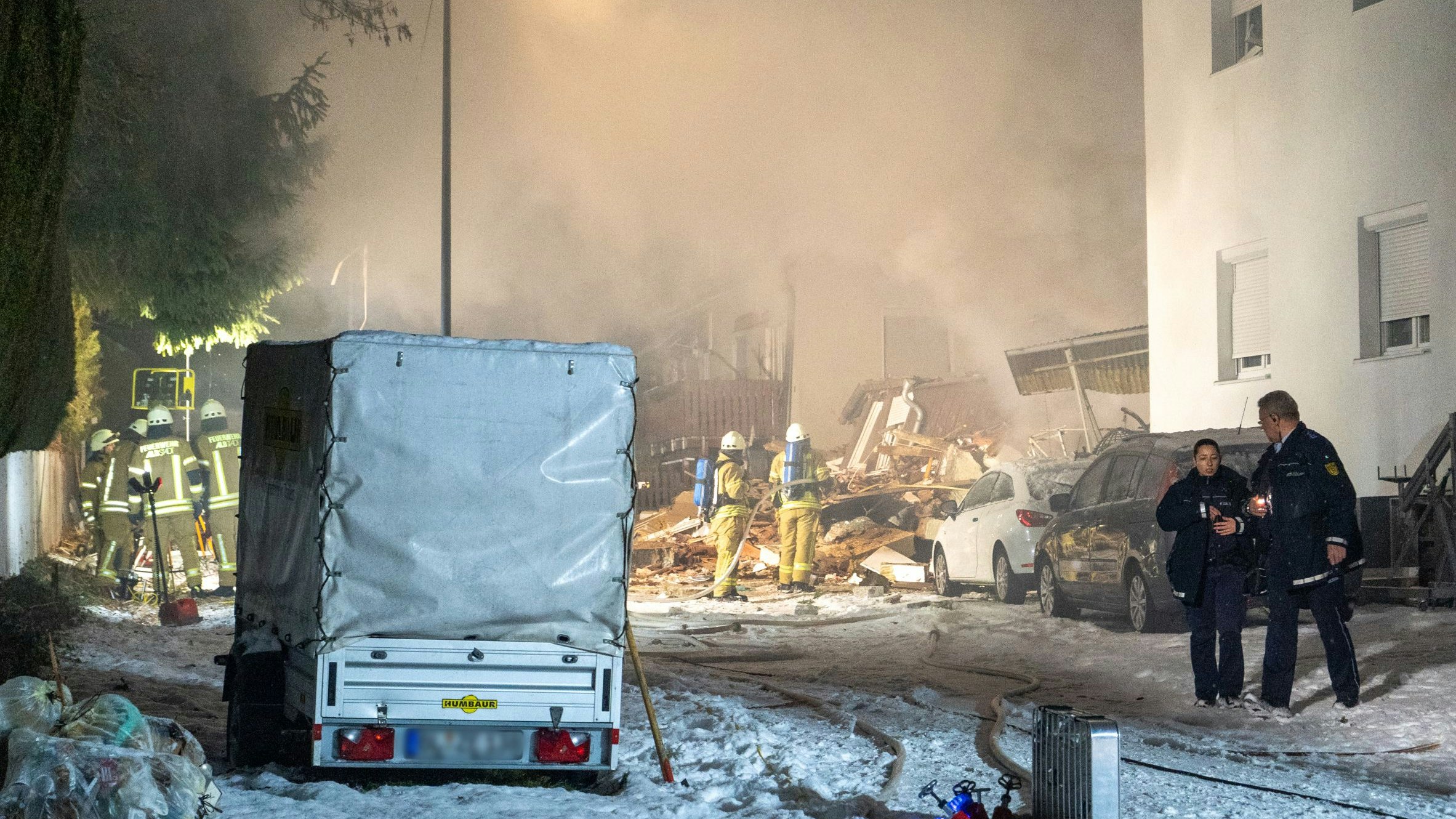 Heute.at - Haus nach Explosion eingestürzt – Familie tot