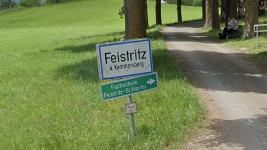 Die Ortschaft Feistritz am Kammersberg (Bezirk Murau) vermisst ihr Ortsschild.