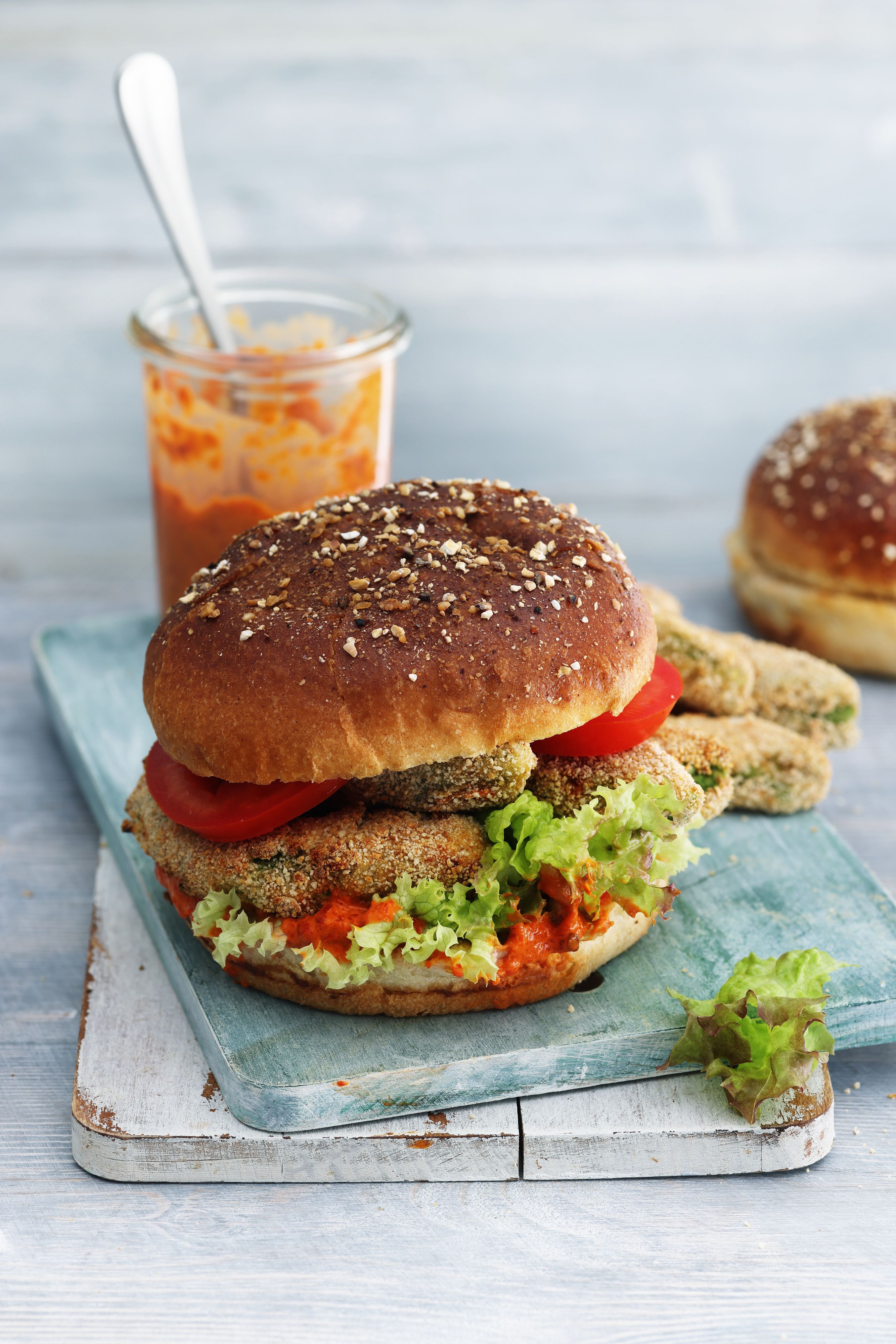 Heute.at - Fried-Avocado-Burger – einfach & schnell aus'm Airfryer