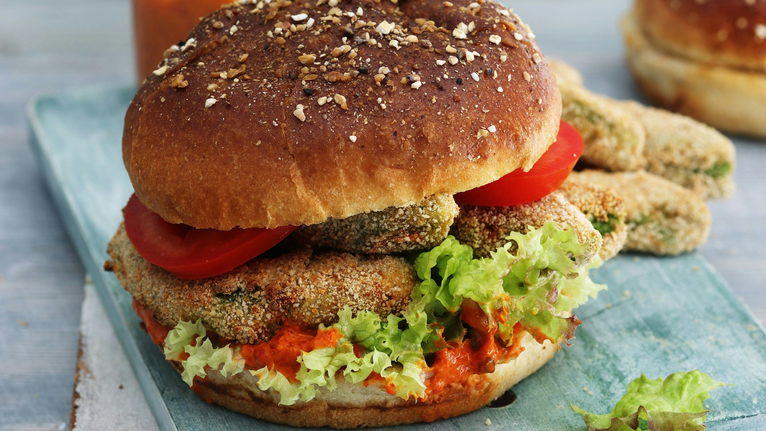 Heute.at - Fried-Avocado-Burger – einfach & schnell aus'm Airfryer