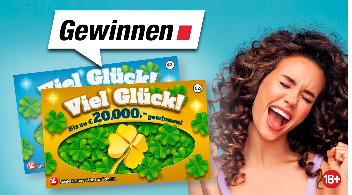 Heute.at - Rubbellos wünscht viel Glück