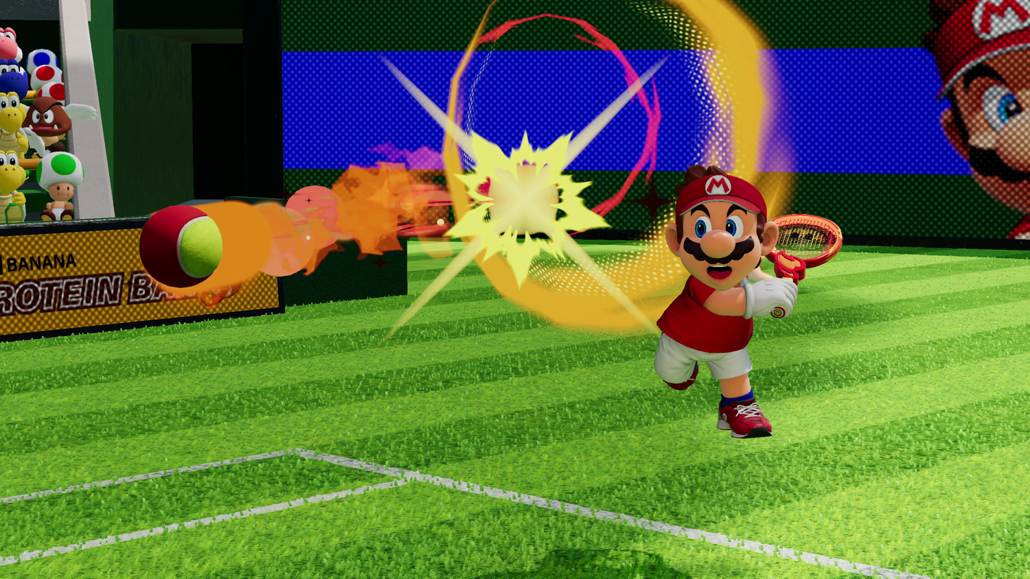 Heute.at - Mario Tennis Fever serviert Fieber, Fun & Feuerbälle