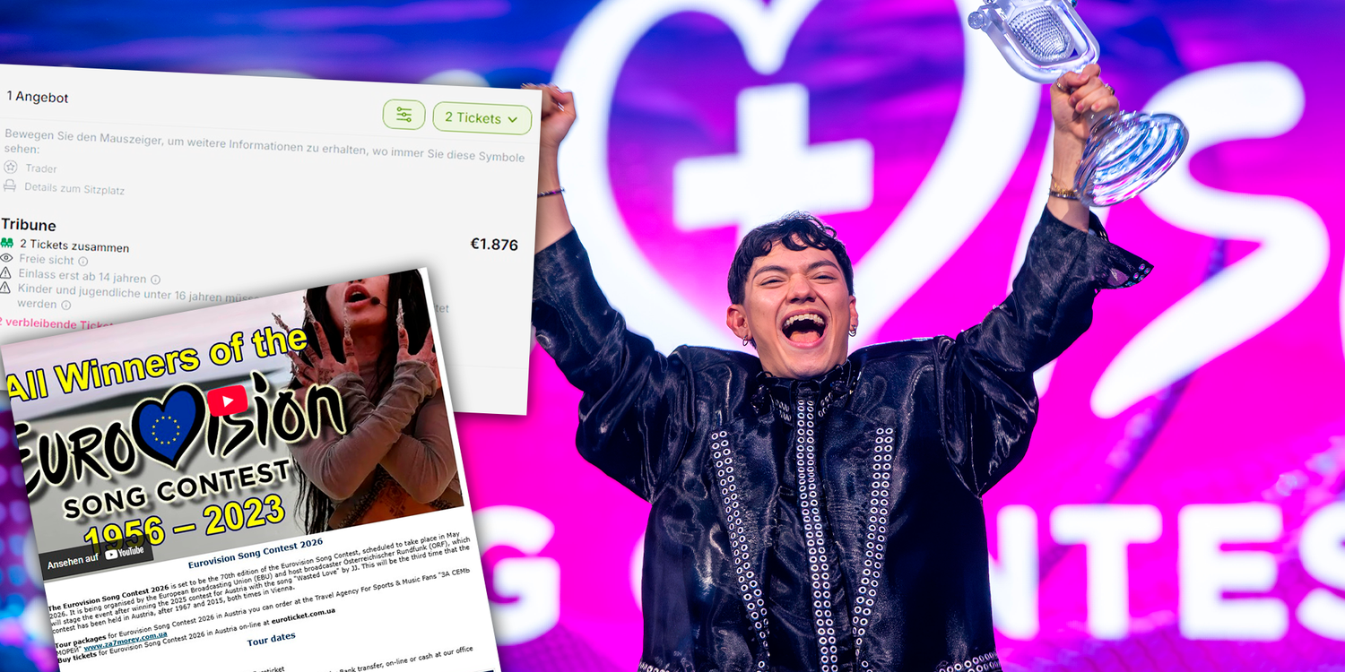 Heute.at - Ticket bezahlt, kam nie an: Warnung vor ESC-Abzocke