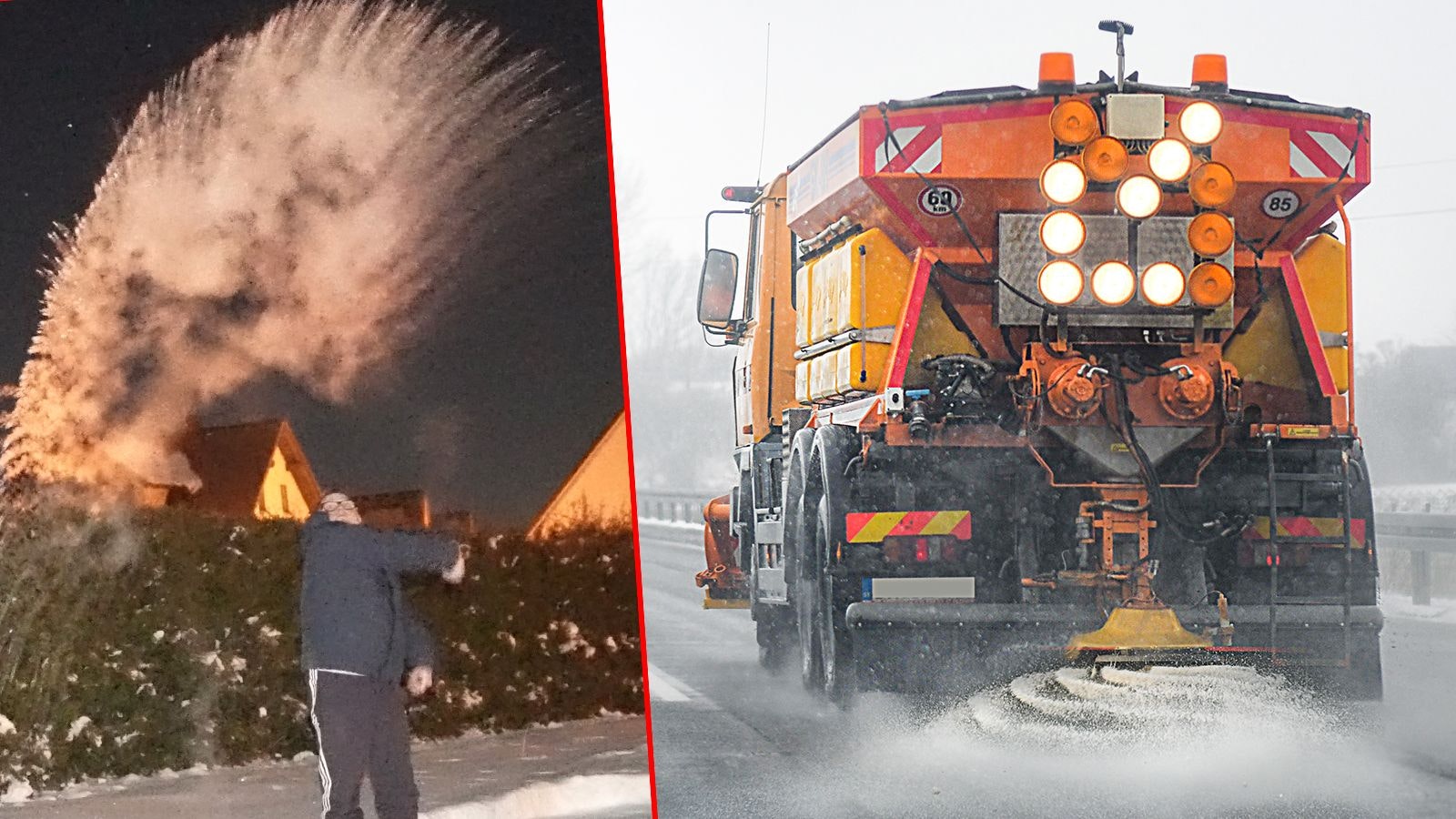 Heute.at - Wintersturm, Eis-Regen! Mpemba-Effekt sorgt für Staunen