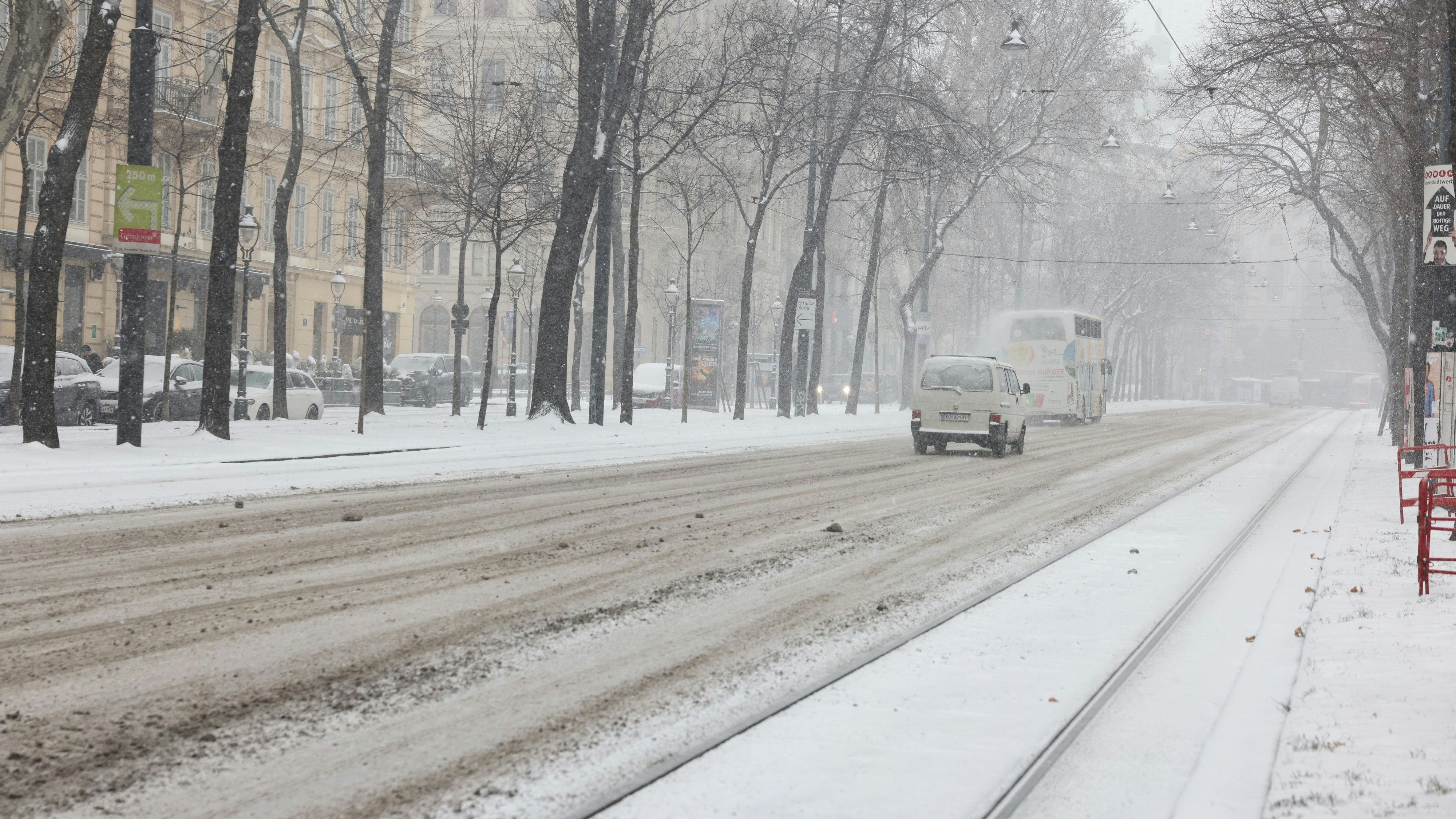 Heute.at - So viel Schnee kommt jetzt nach Wien