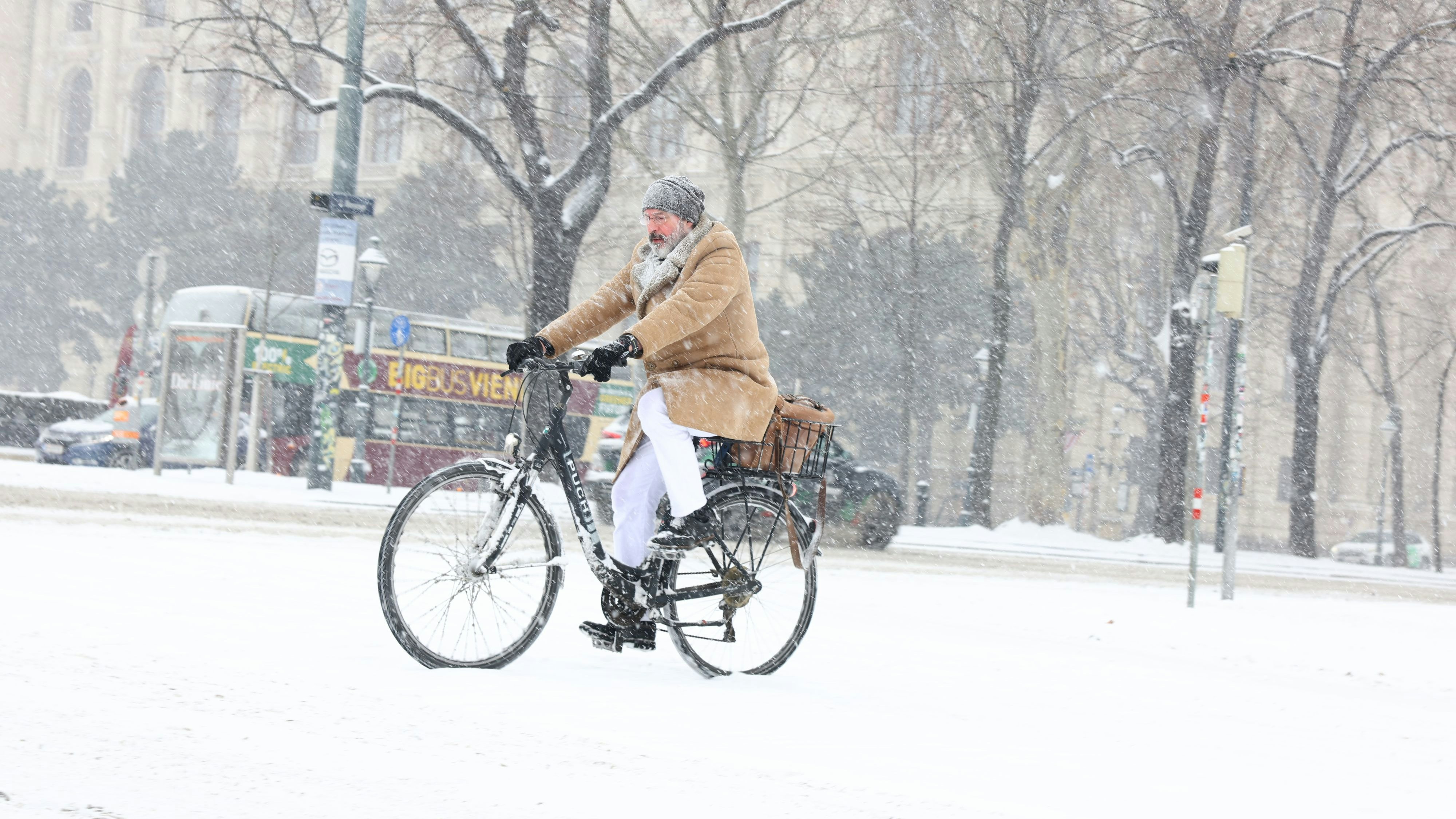 Der Winter hat die Bundeshauptstadt Wien fest im Griff.
