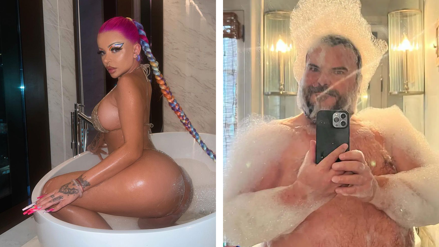 Heute.at - Lustig & verführerisch: Stars zeigen sich in der Wanne