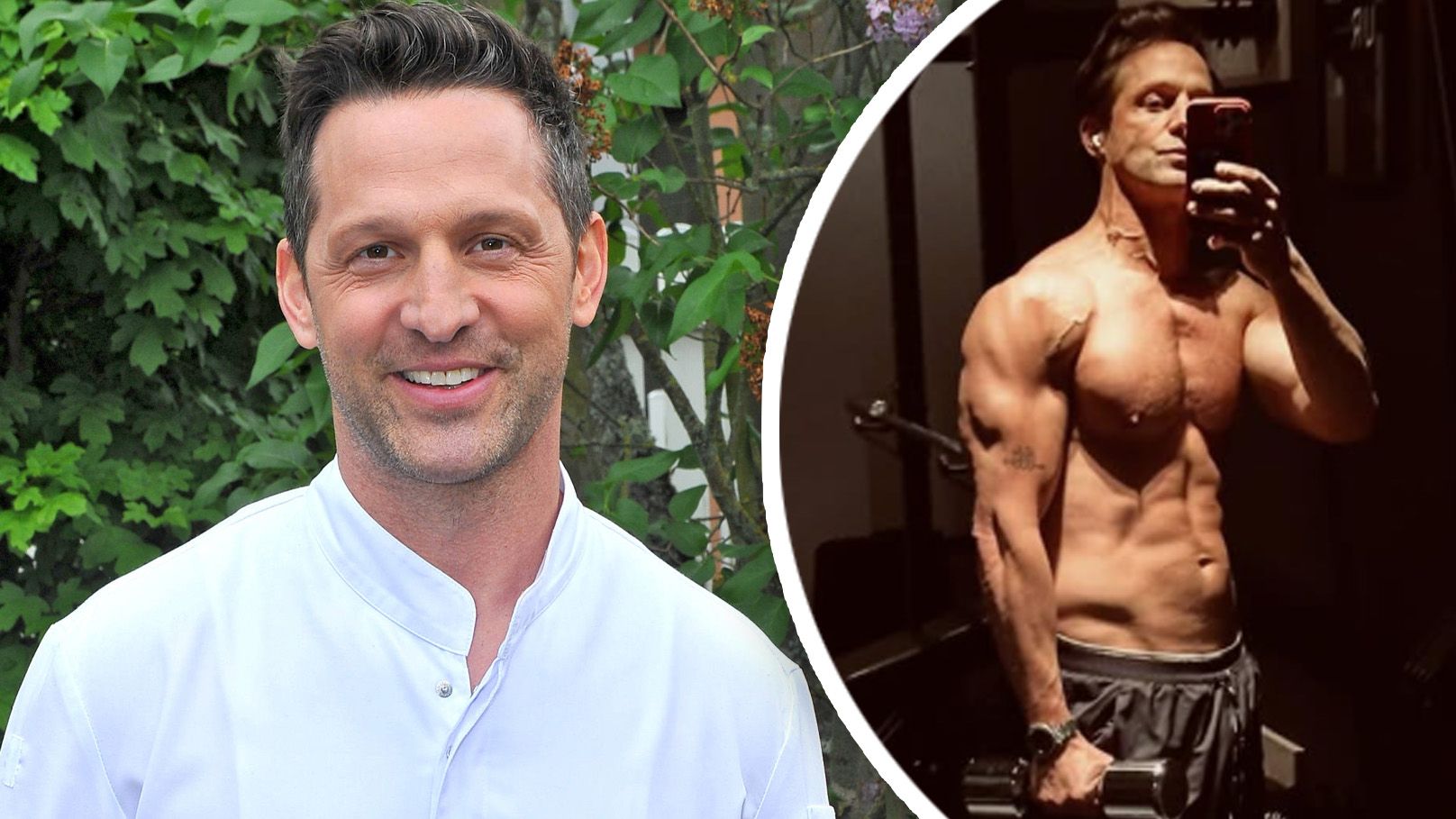 Aber hallo! Alexander Kumptners Body kann sich sehen lassen.