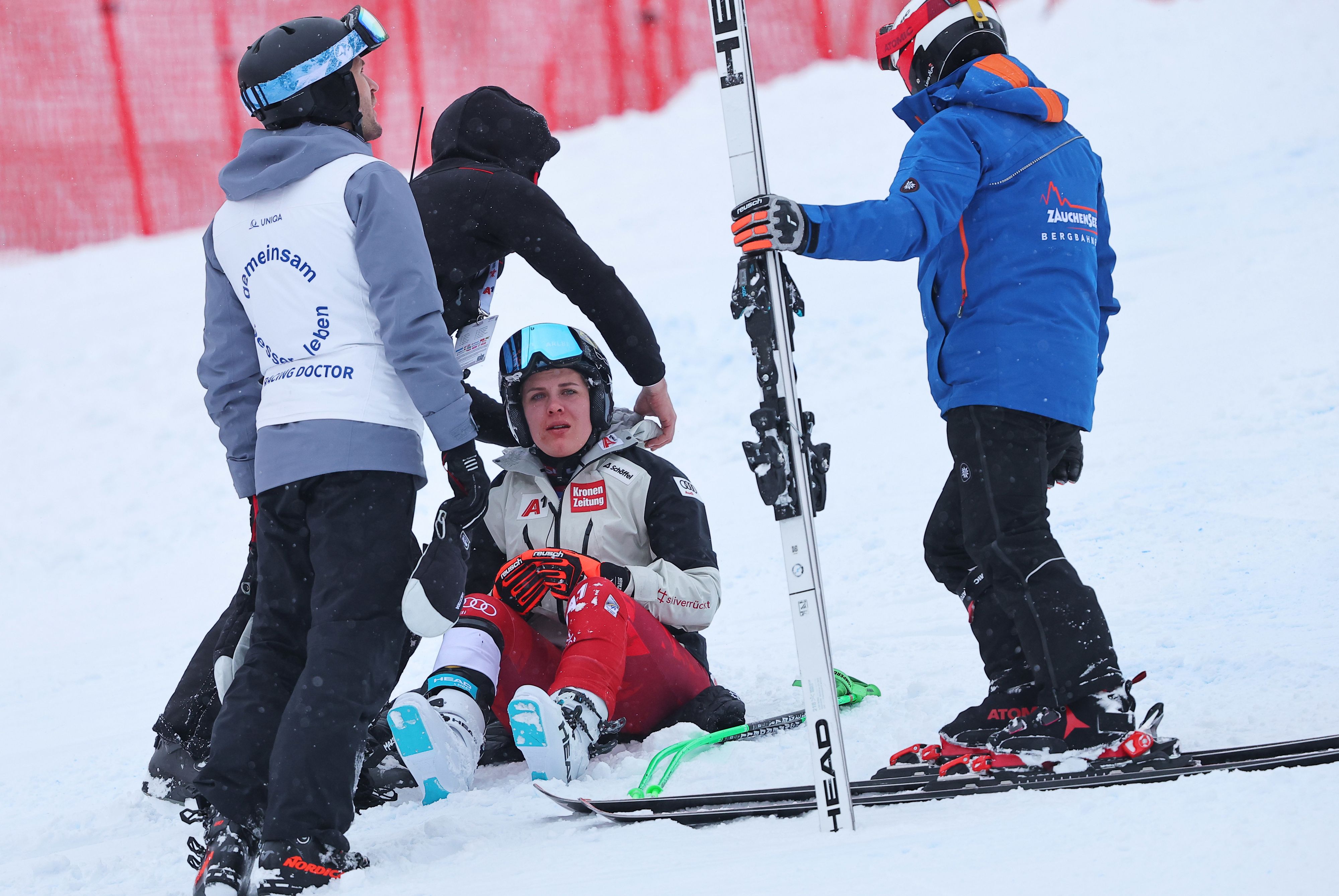 Heute.at - Olympia-Aus für ÖSV-Läuferin nach schwerem Sturz