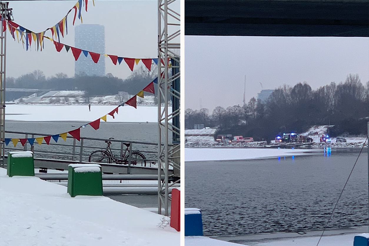 Heute.at - Im Eis eingebrochen! Mehrere Großeinsätze in Wien