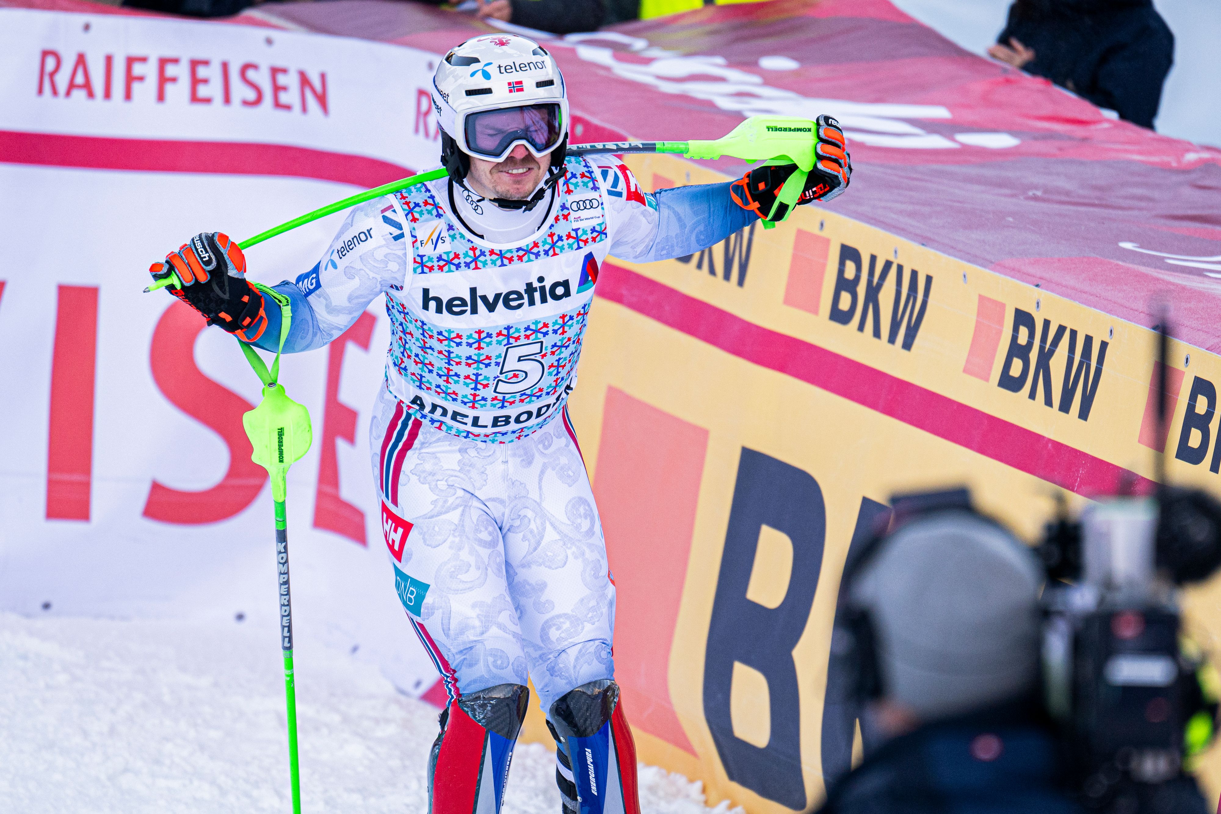 Heute.at - Kein TV-Interview – Kristoffersen zerbrach Skistöcke