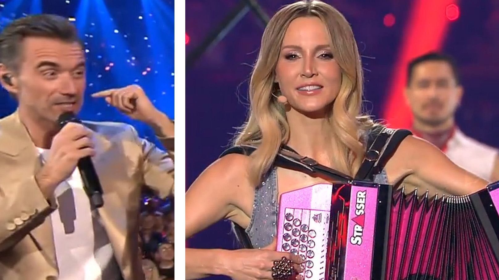 Heute.at - Schon wieder bei Melissa! TV-Panne in Silbereisen-Show