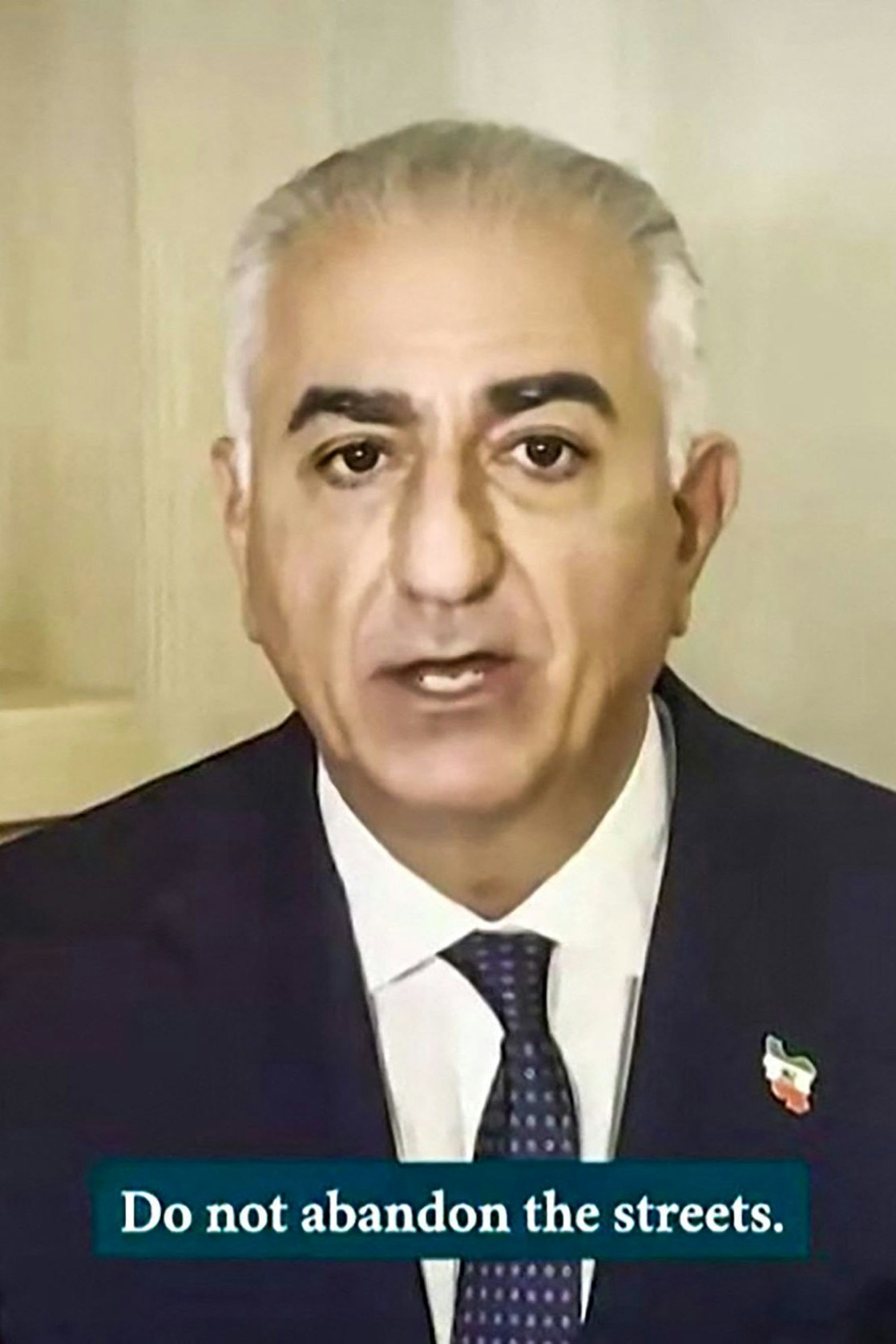 Reza Pahlavi, Sohn es letzten Schah mit Wohnsitz Washington, gilt als Hoffnung einiger, aber nicht aller