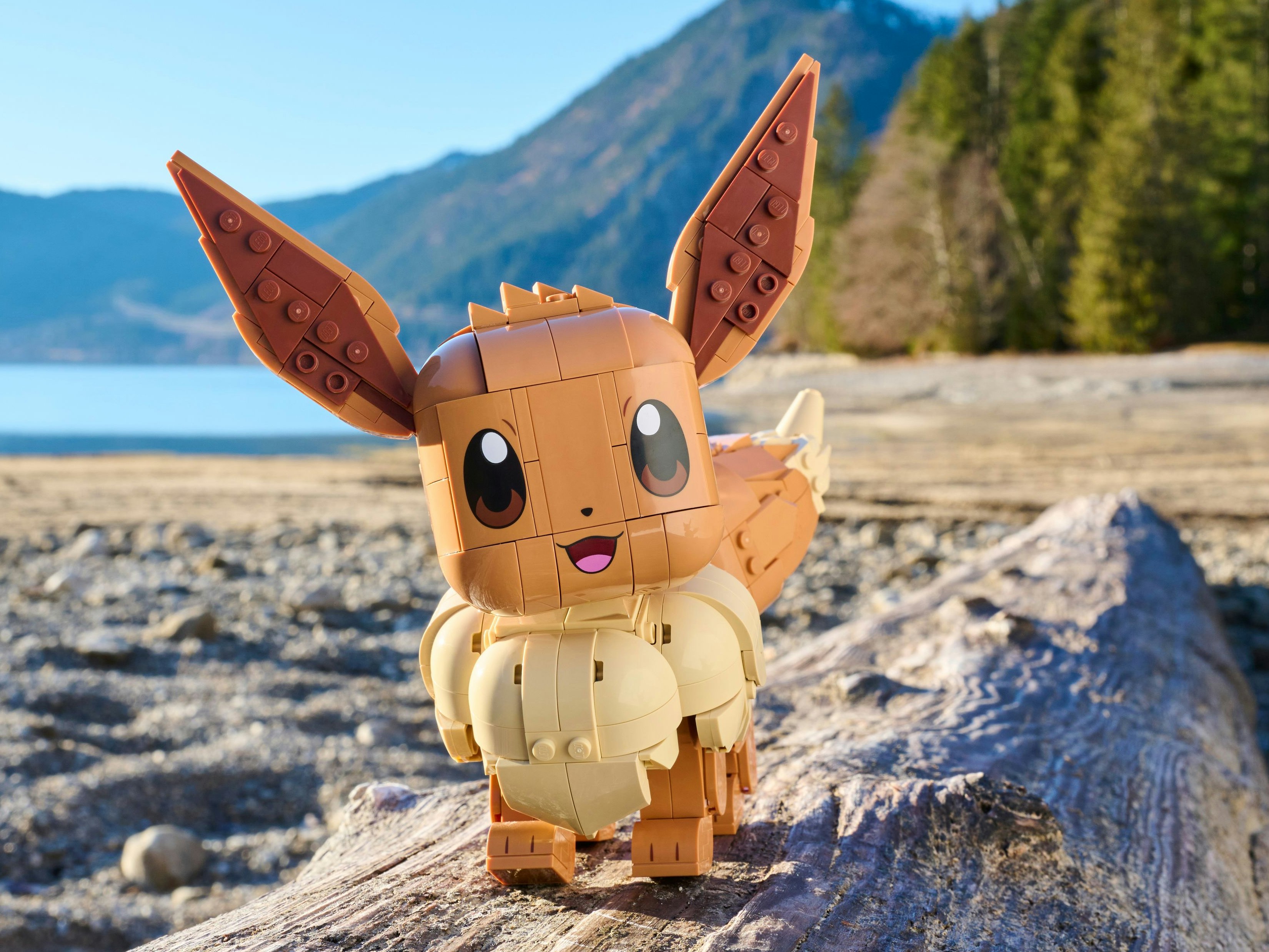 Auch Evolis Fans kommen nicht zu kurz. Das LEGO Pokémon Evoli Set besteht aus 587 Teilen um 59,99 Euro.