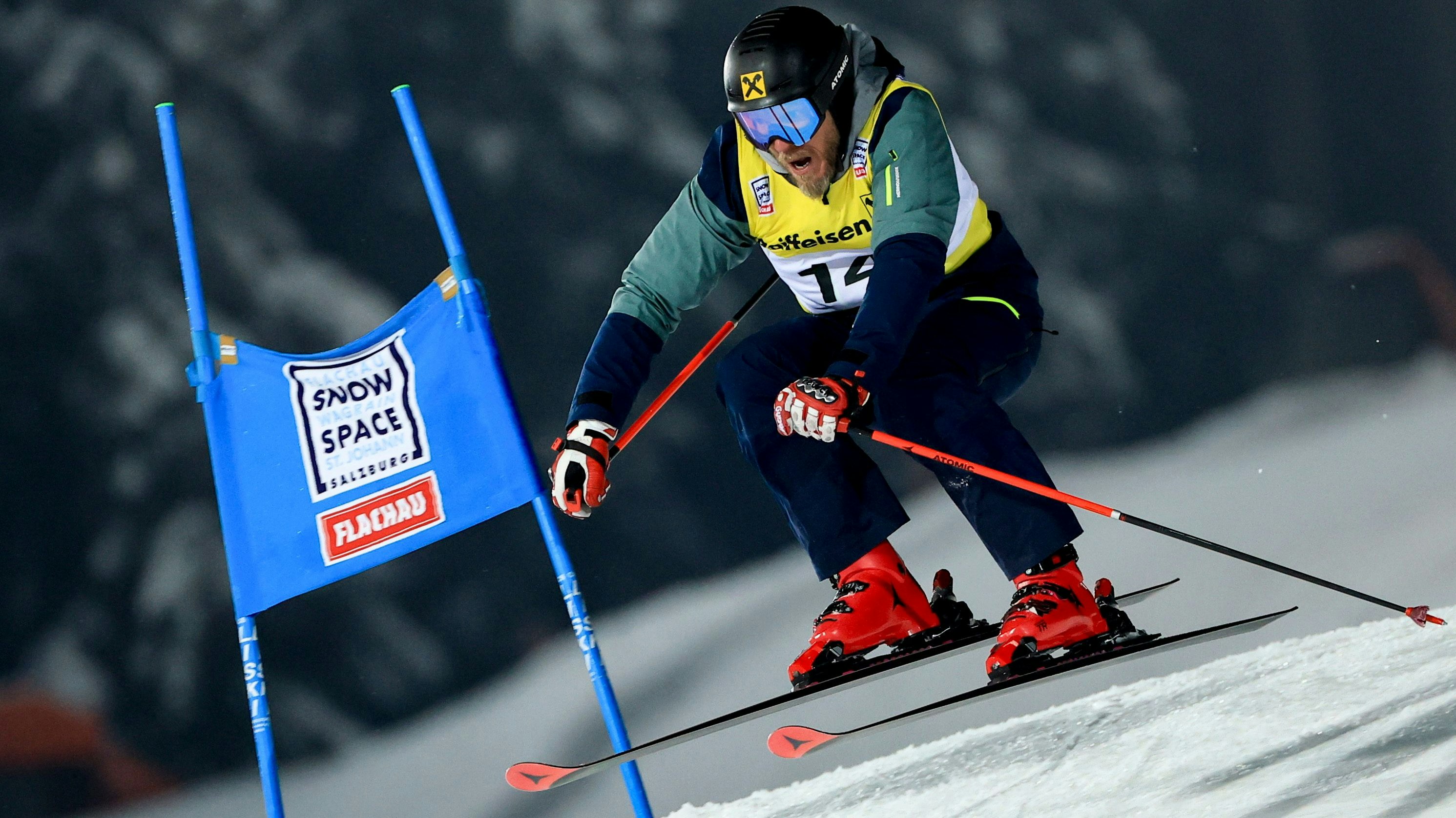 Hermann Maier gab in Flachau Vollgas.