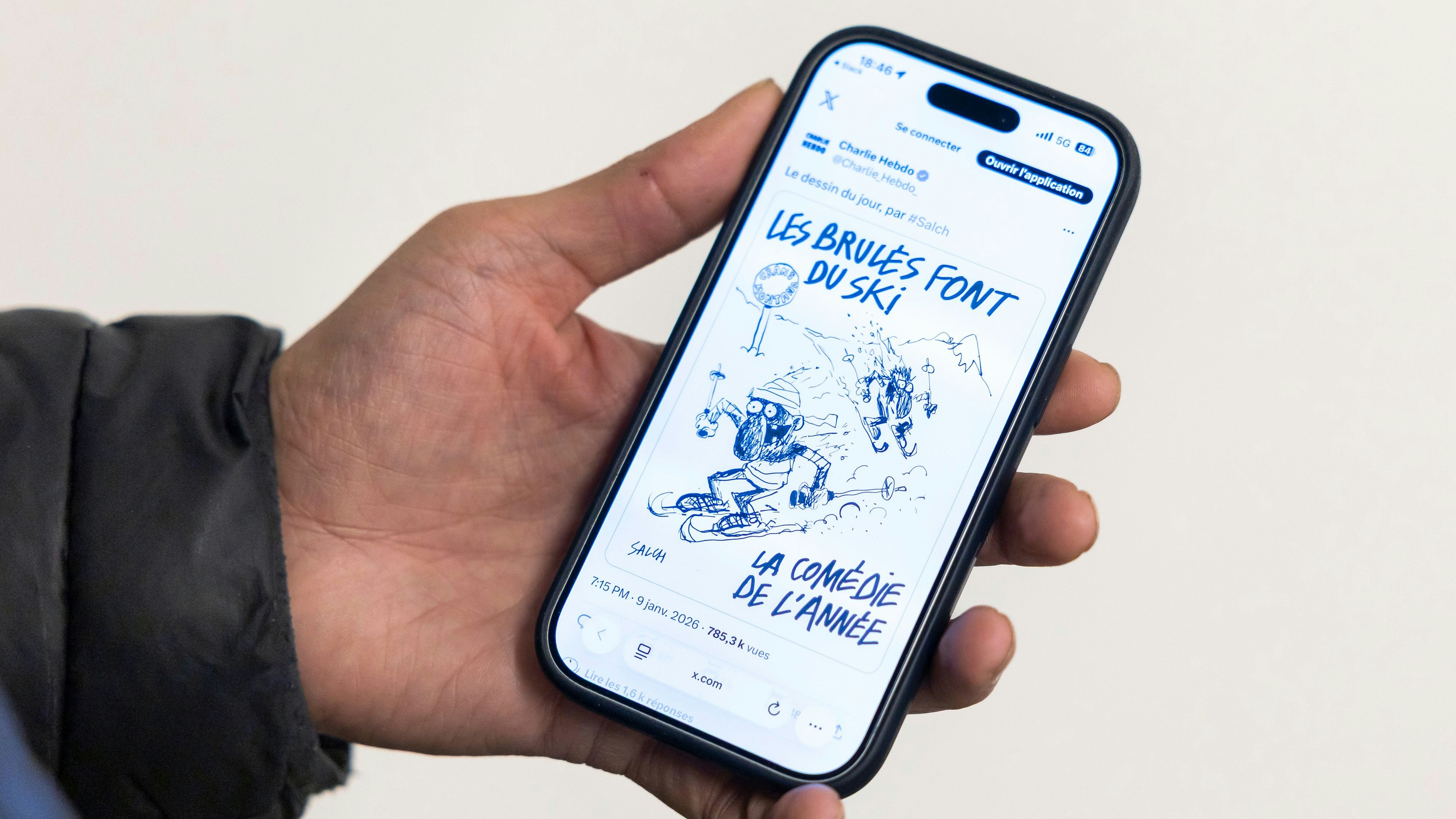 Die Karikatur von Charlie Hebdo zur Brandkatastrophe in Crans-Montana sorgt für gemischte Reaktionen.