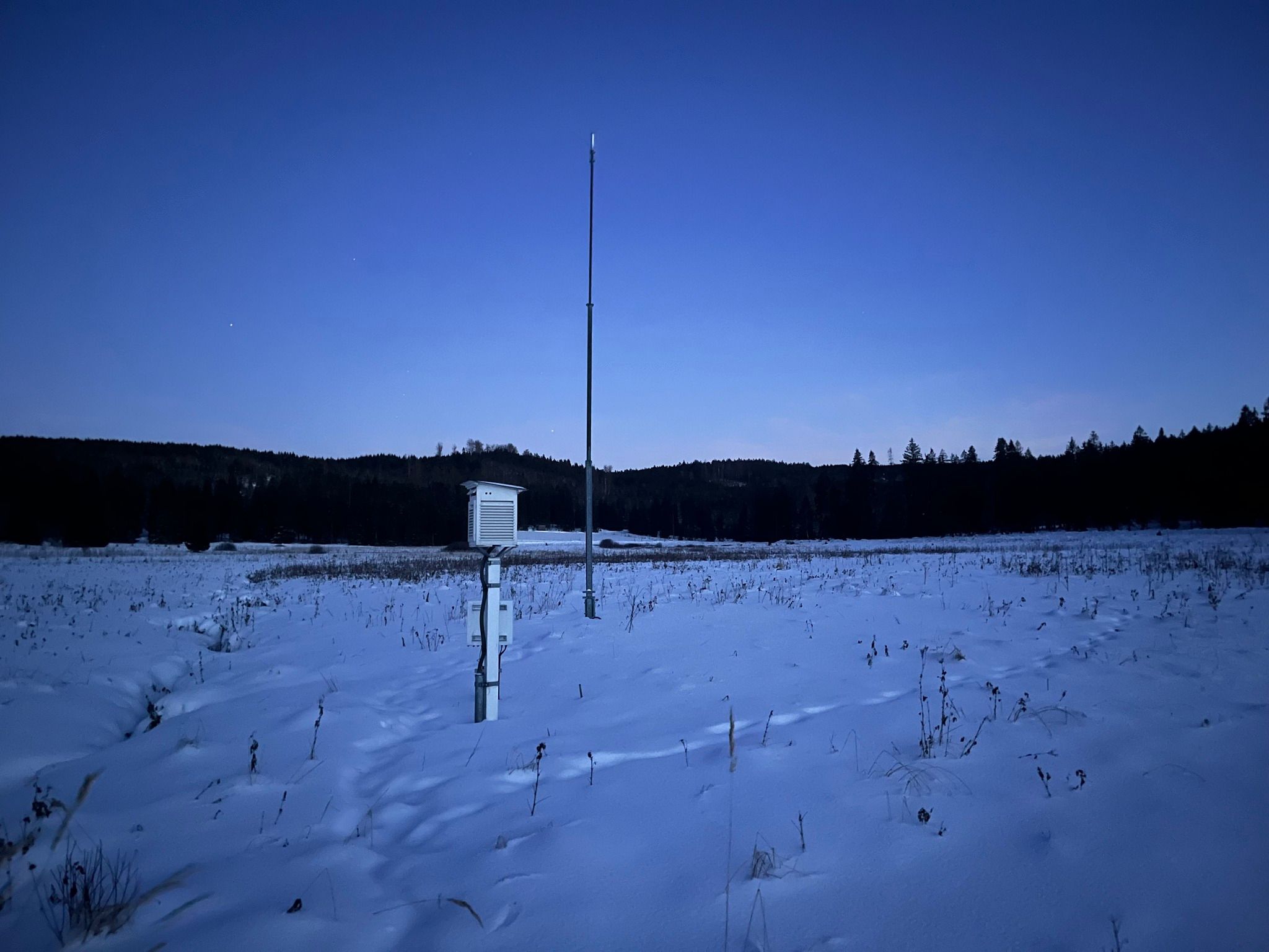 Heute.at - Beispielslos – Polar-Peitsche friert Waldviertel ein