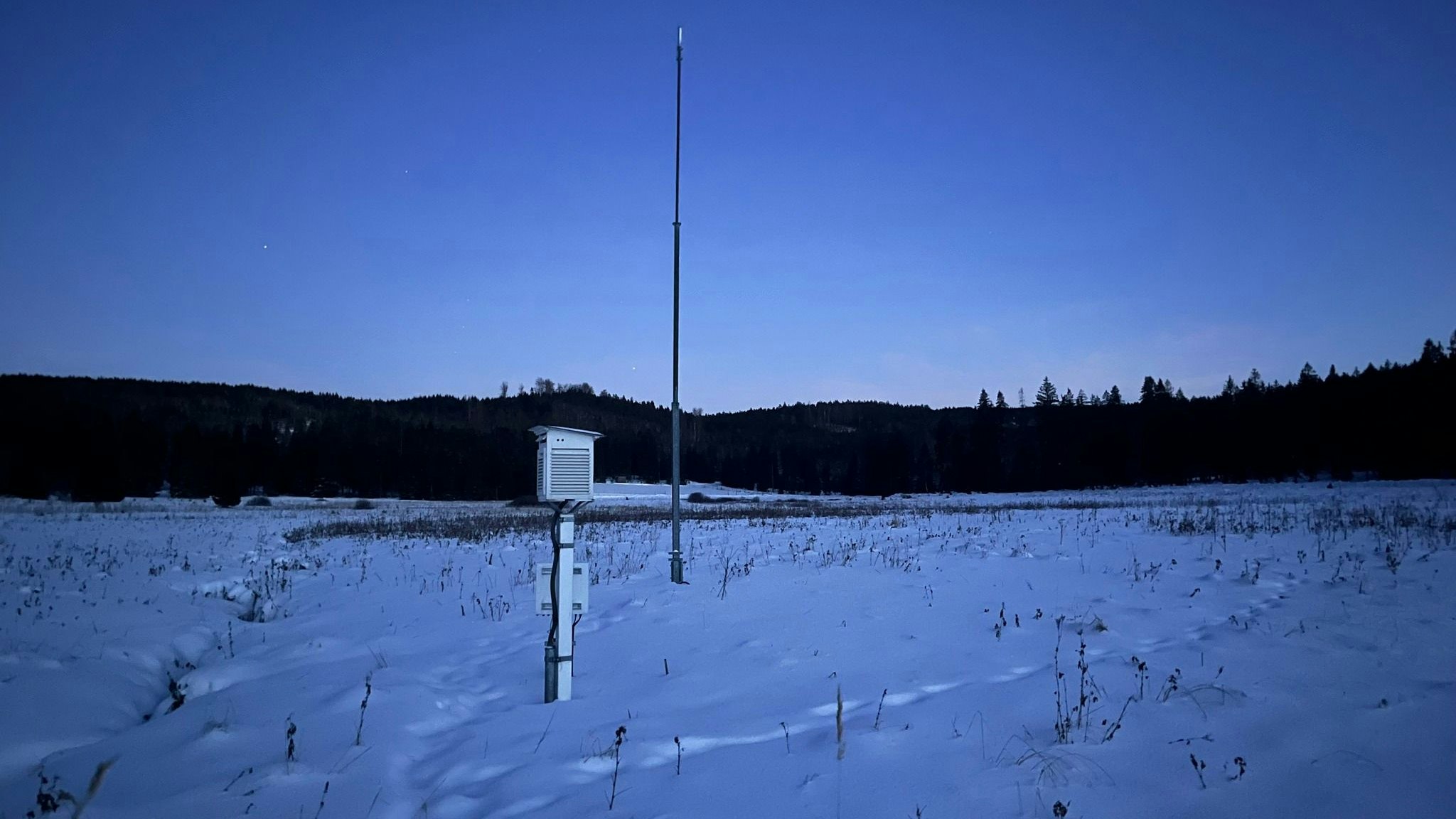 Heute.at - Eisige Nächte – warum dieser Platz −28,4 Grad erreicht