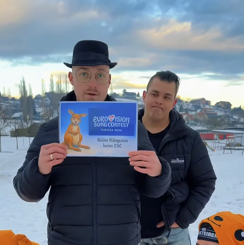 Heute.at - Keine Kängurus beim ESC! Südsteirer sorgen für Lacher